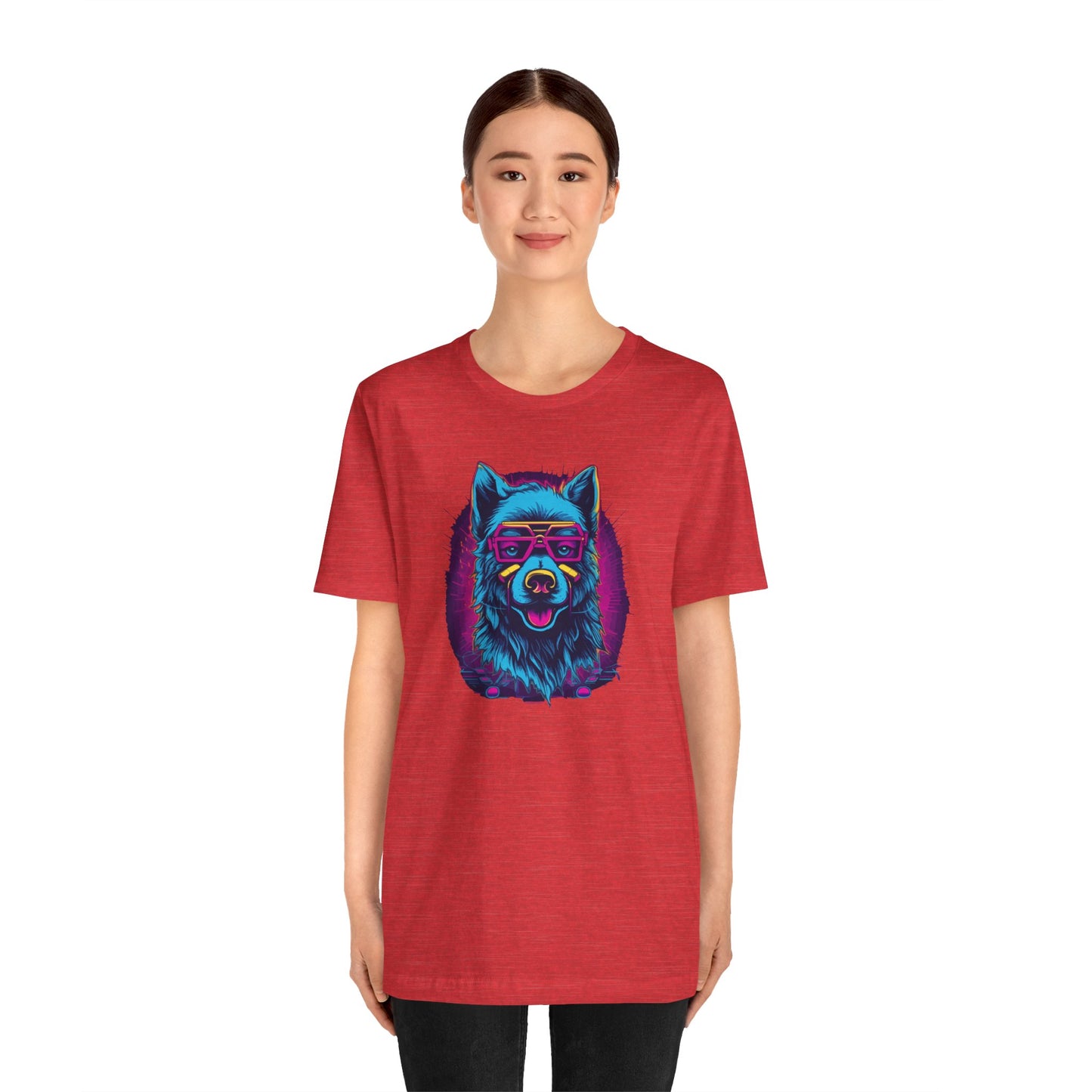 Wisdom in the Cosmos: Celestial Vision of the Cosmic Wolf T-Shirt