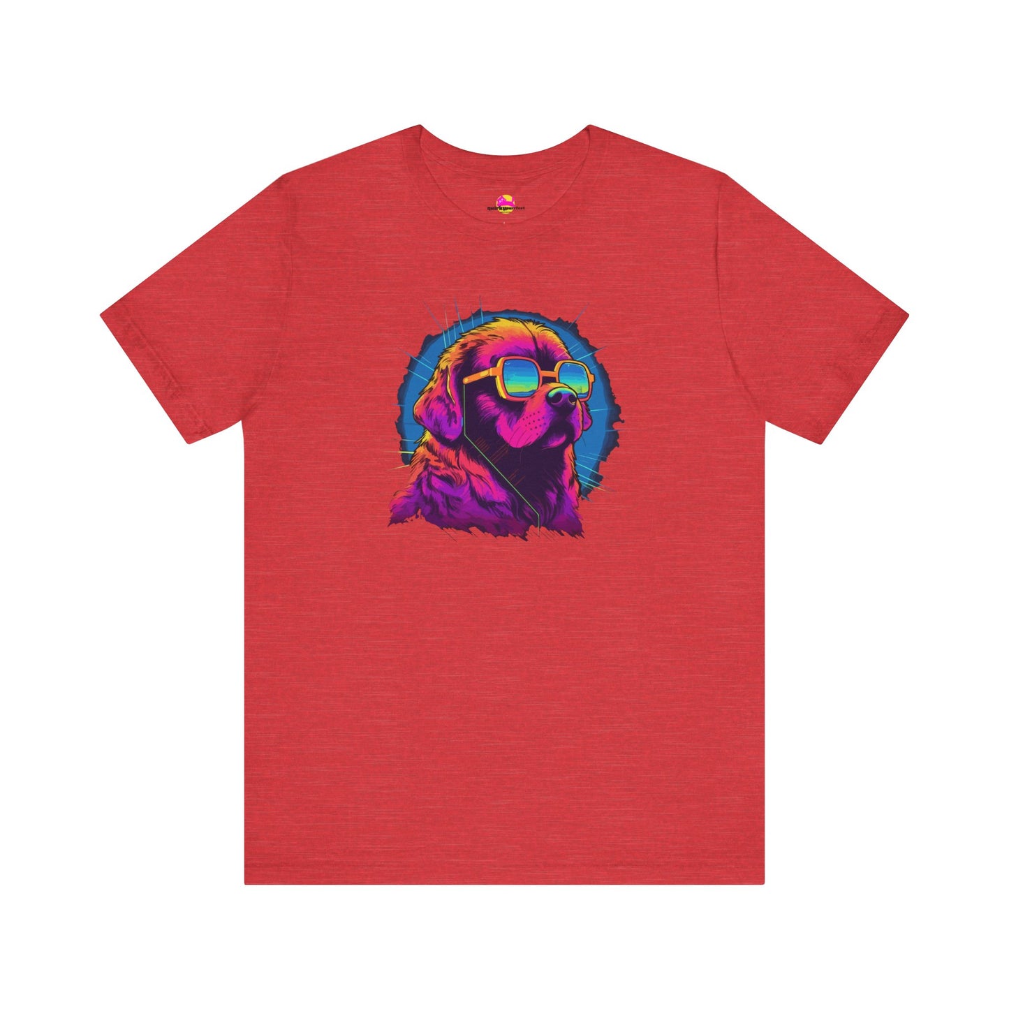 Stellar Rescuer: St. Bernard in Cosmic Frames T-Shirt