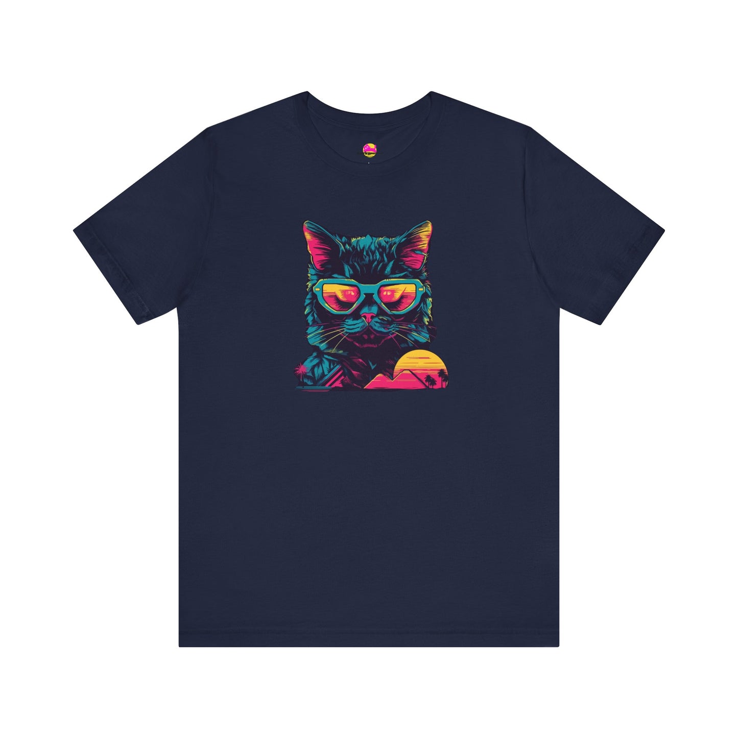 Feline Pharaoh: Shades of Cool in the Desert Sun T-Shirt