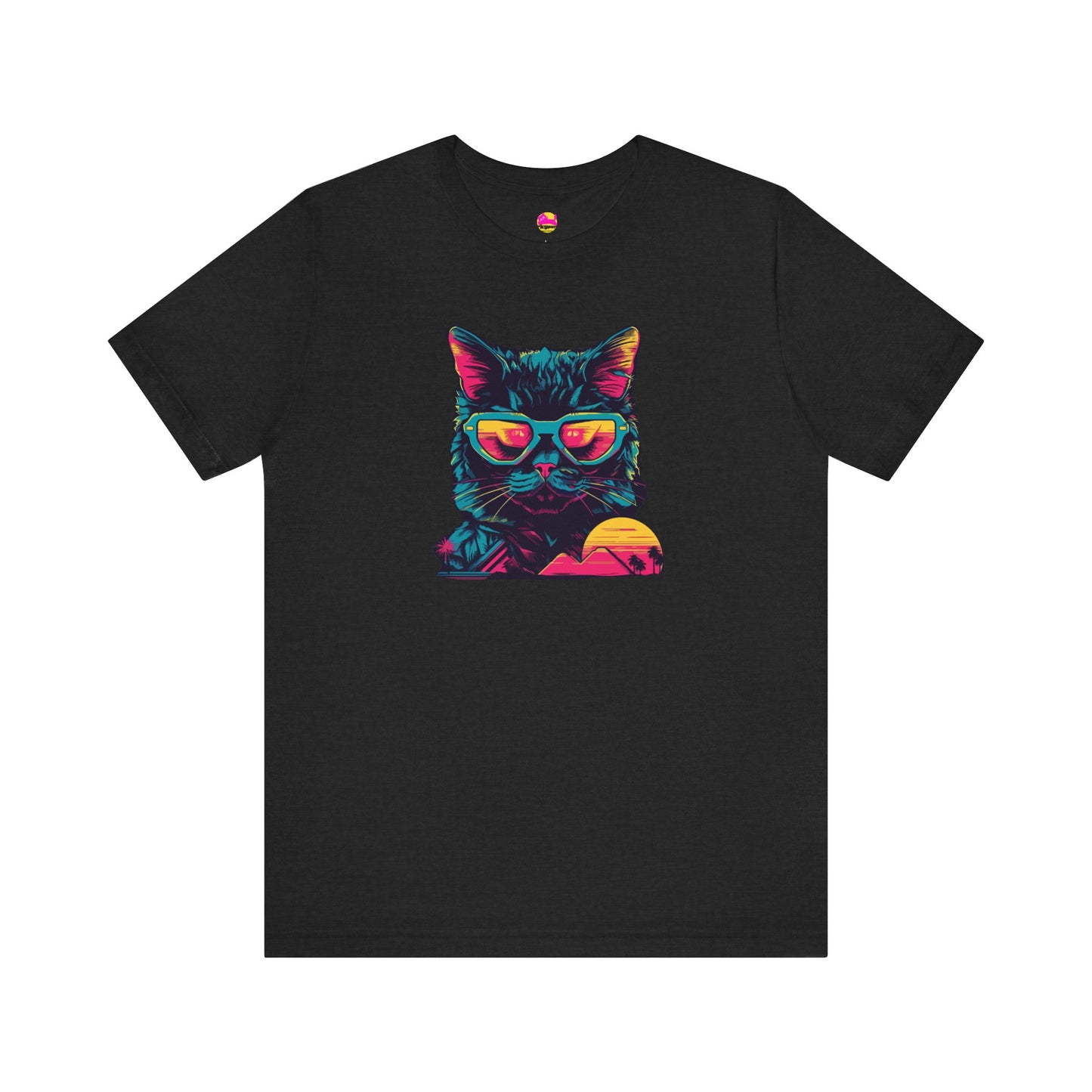 Feline Pharaoh: Shades of Cool in the Desert Sun T-Shirt