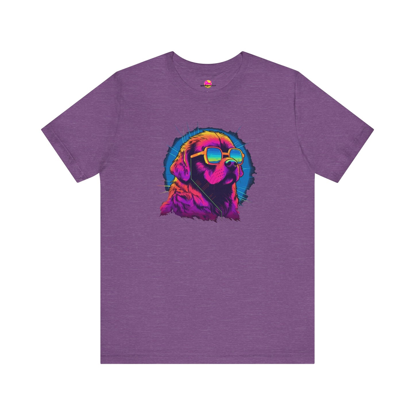Stellar Rescuer: St. Bernard in Cosmic Frames T-Shirt