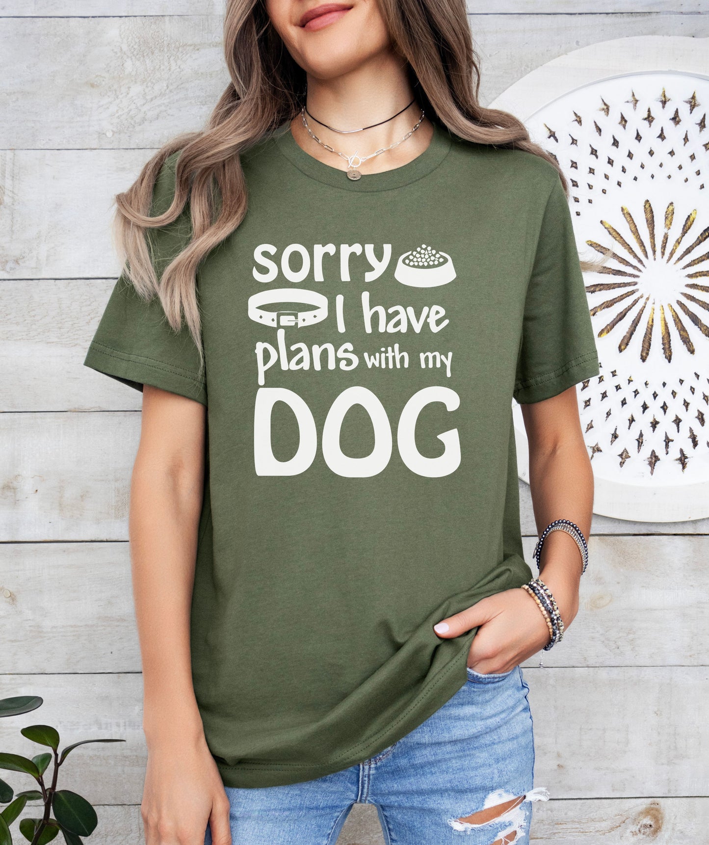 Sorry I Have Plans With My Dog T-Shirt