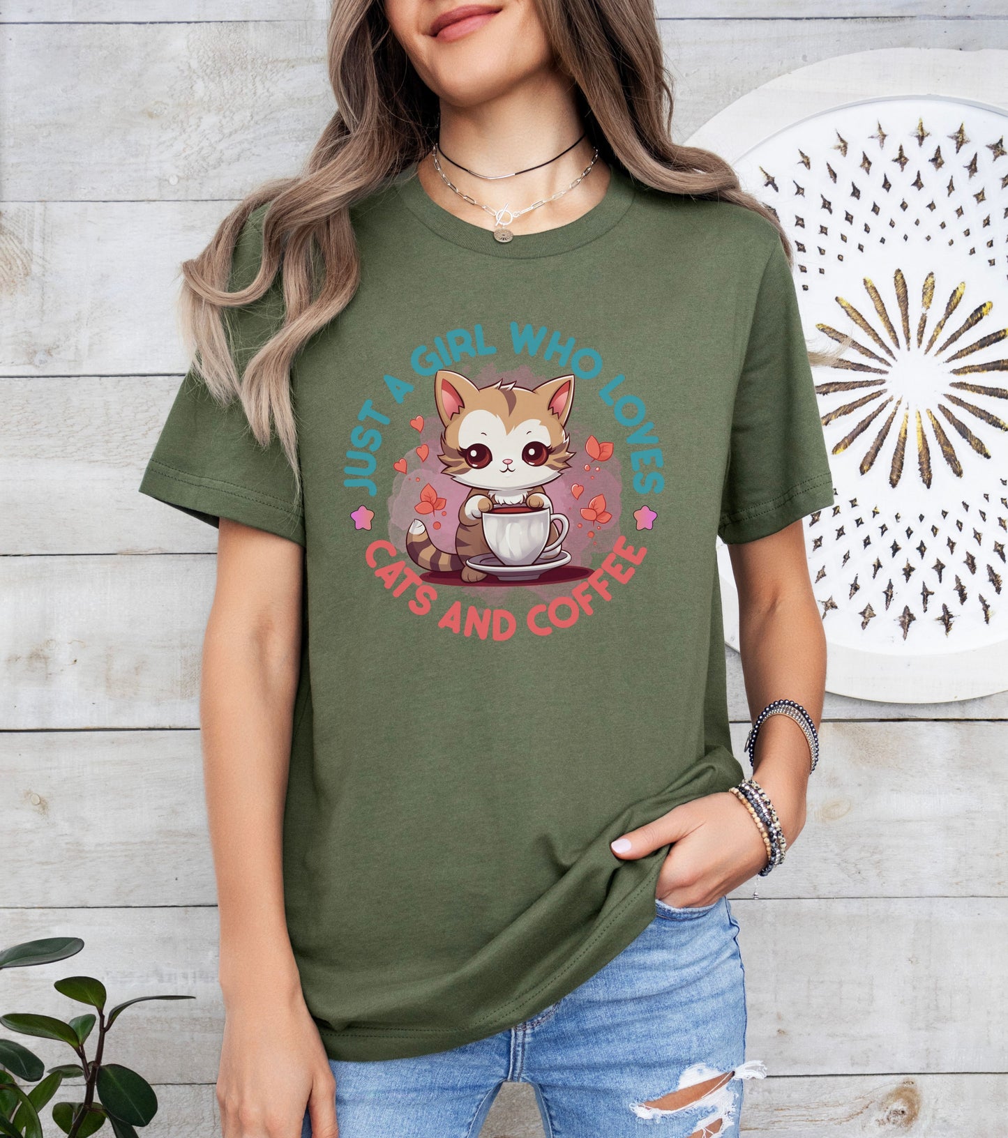 Cats And Coffee T-Shirt