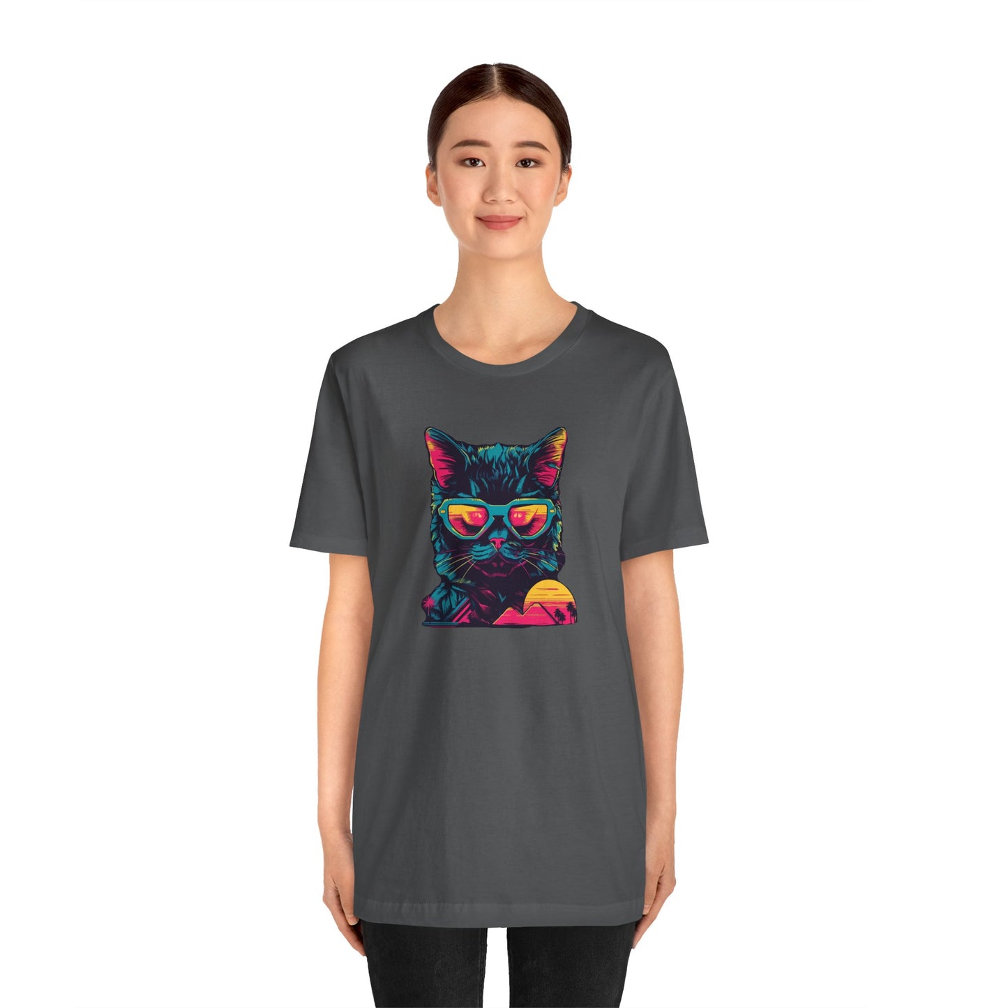 Feline Pharaoh: Shades of Cool in the Desert Sun T-Shirt