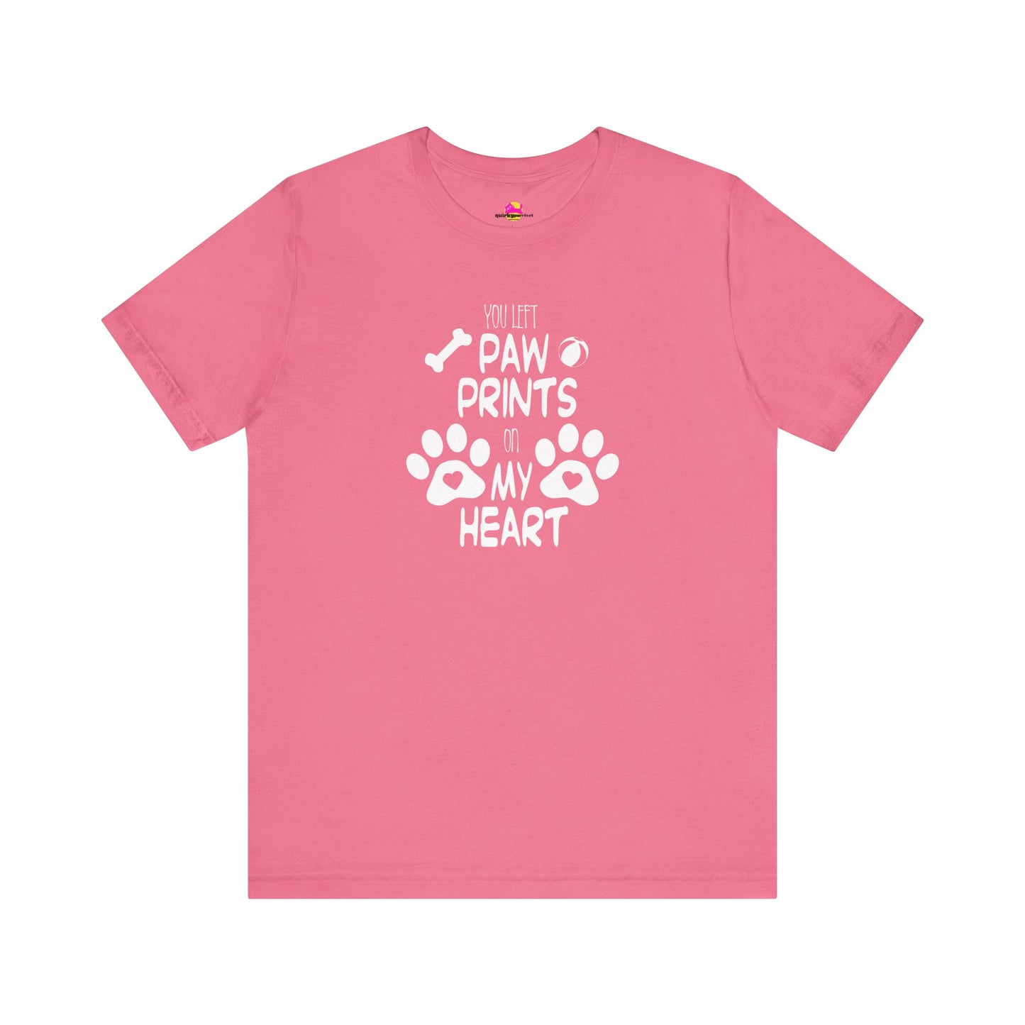 You Left Paw Prints On My Heart T-Shirt