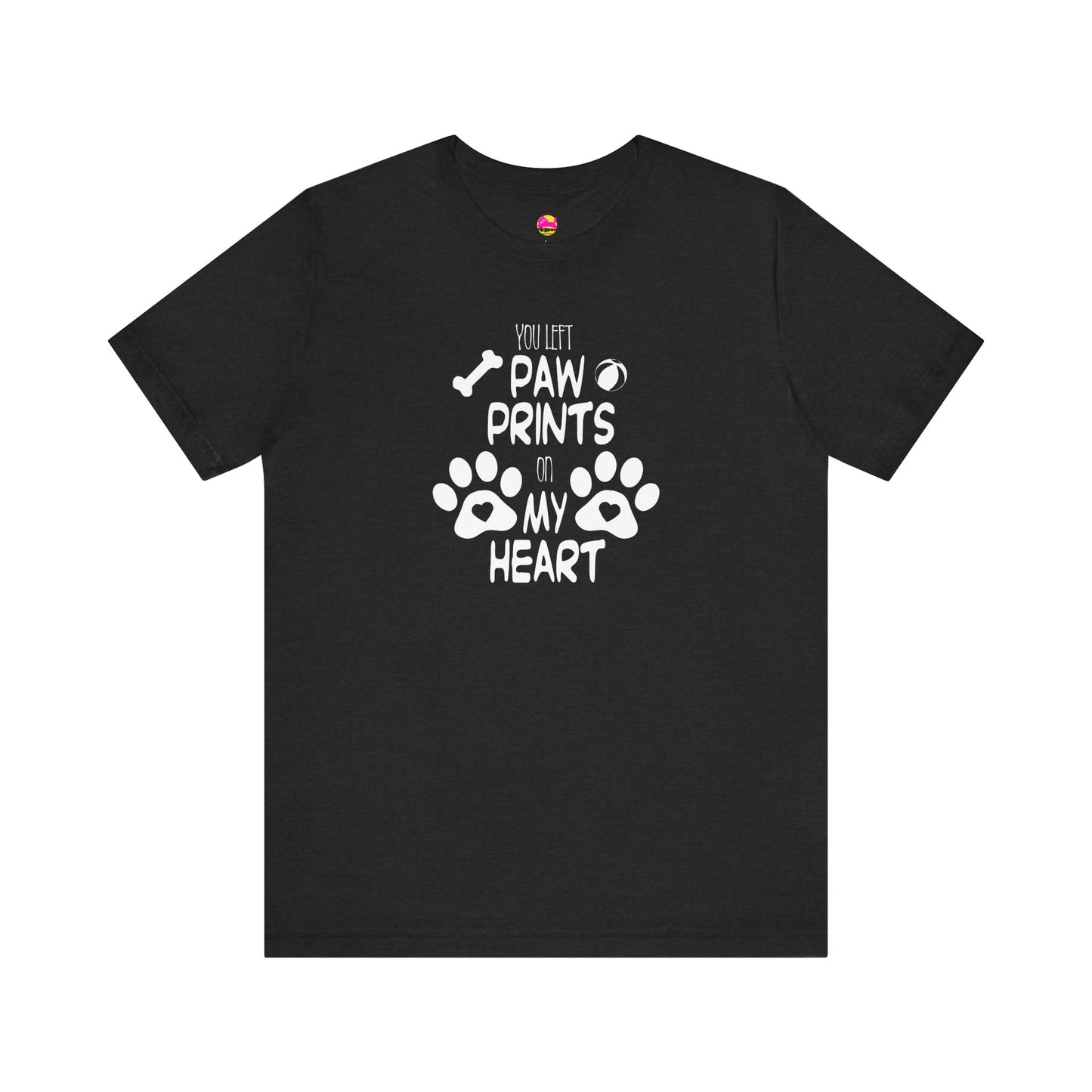 You Left Paw Prints On My Heart T-Shirt