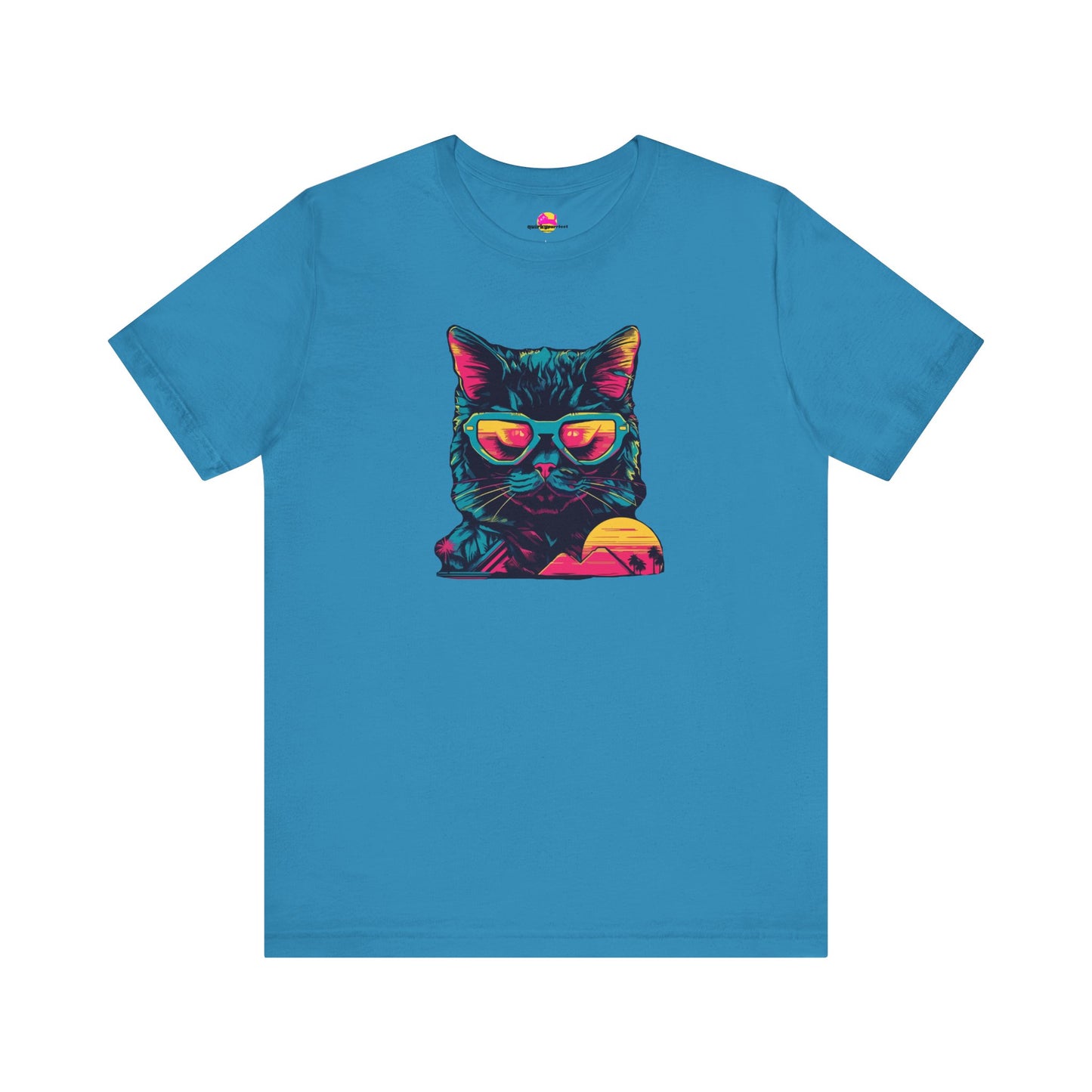 Feline Pharaoh: Shades of Cool in the Desert Sun T-Shirt