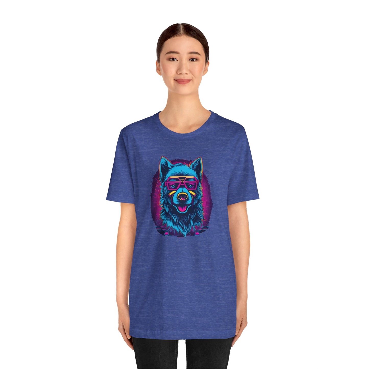 Wisdom in the Cosmos: Celestial Vision of the Cosmic Wolf T-Shirt