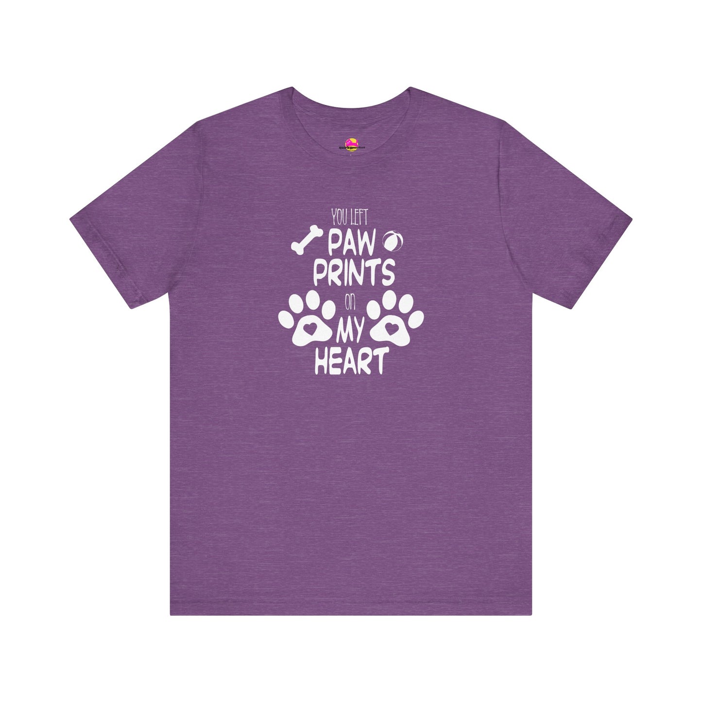 You Left Paw Prints On My Heart T-Shirt