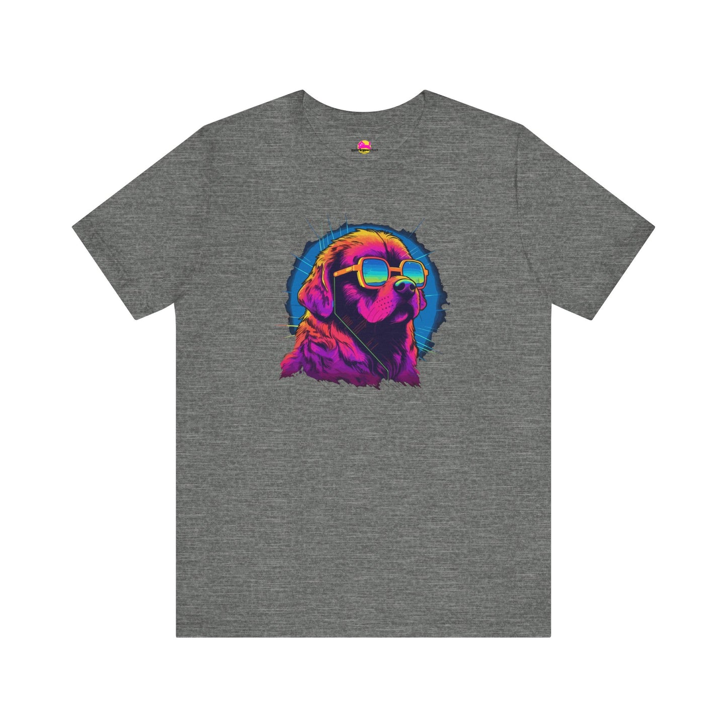 Stellar Rescuer: St. Bernard in Cosmic Frames T-Shirt