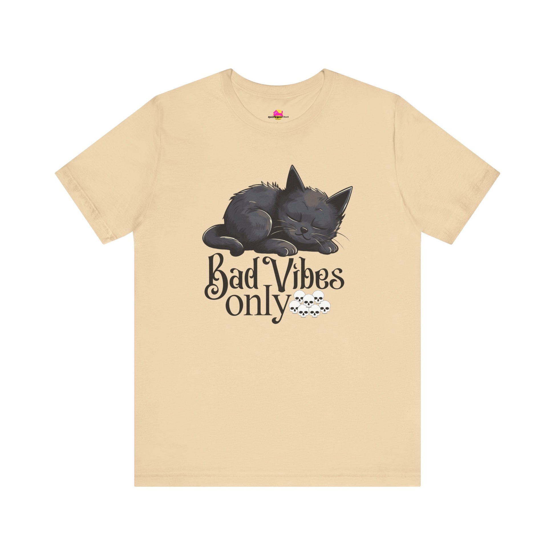 Bad Vibes Only T-Shirt alternate product view 4