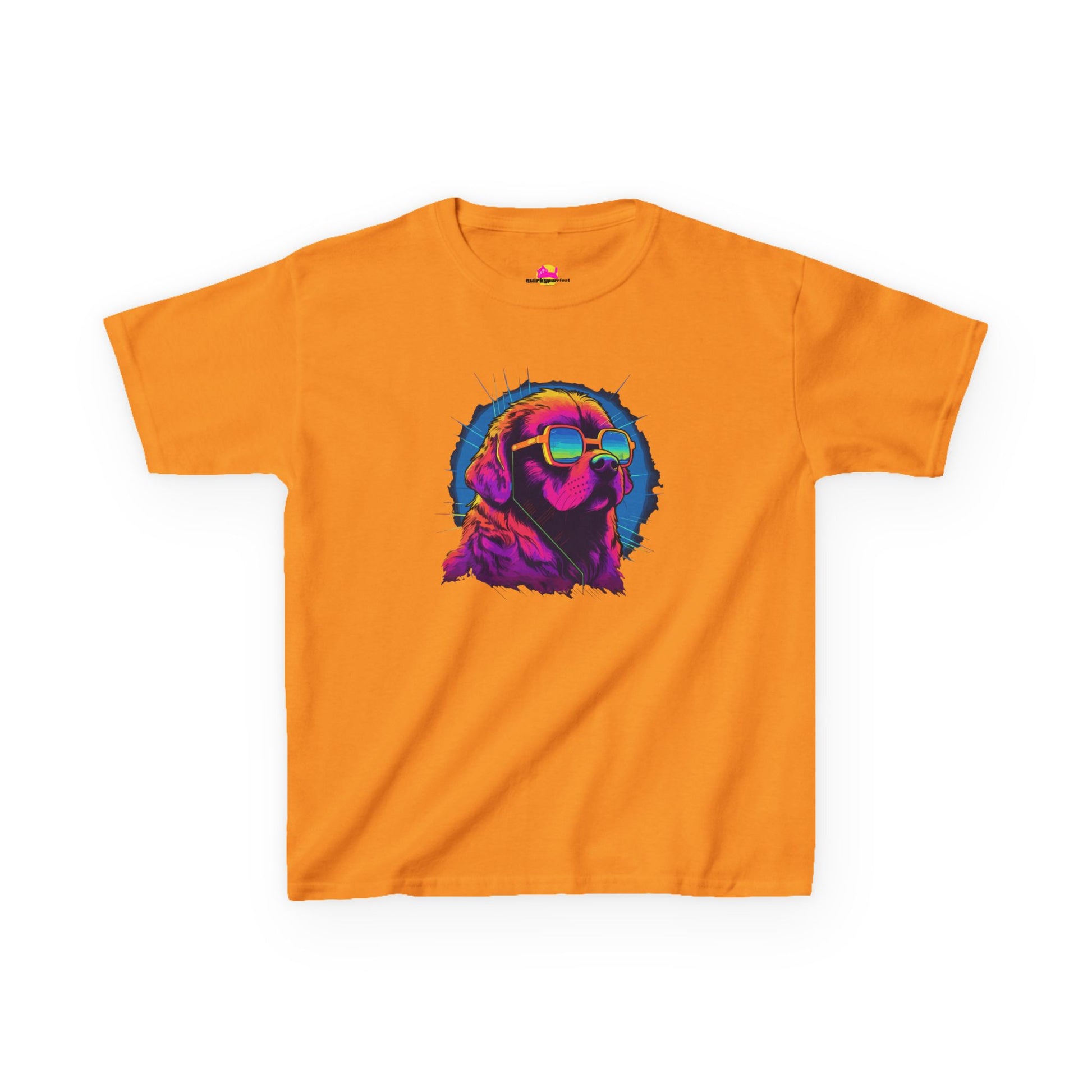 Stellar Rescuer St. Bernard in Cosmic Frames T-Shirt alternate product view 4
