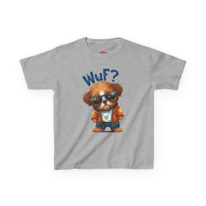 Kids Heavy Cotton™ Tee Wuf?