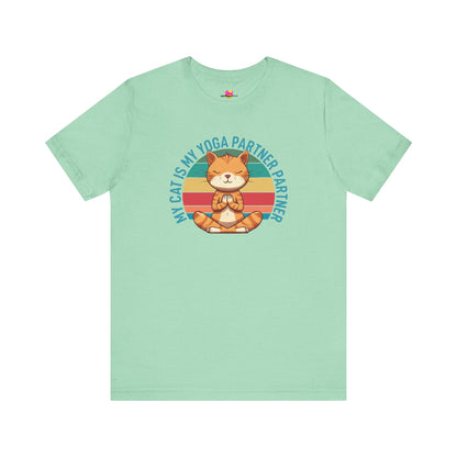 My Cat Is MY Yoga Partner T-Shirt