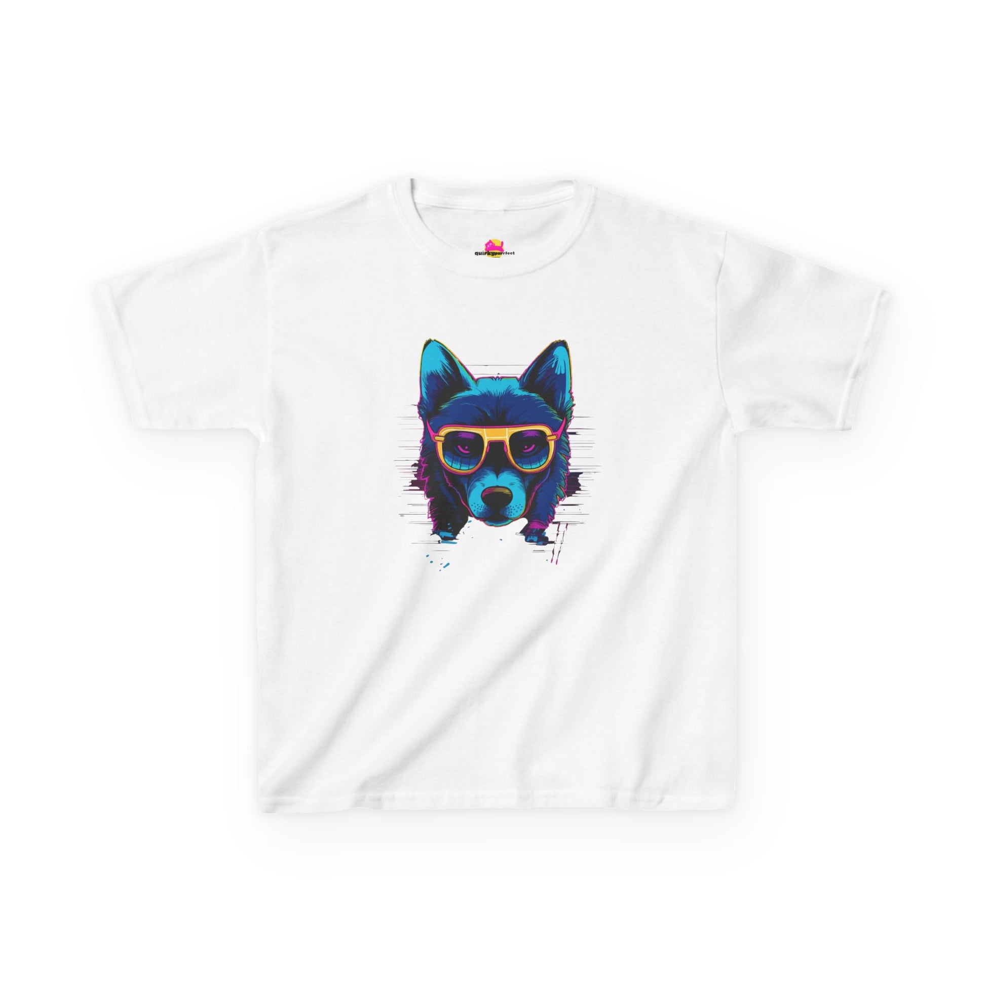 Cosmic Steel Wolf Kids Tee alternate product view 1
