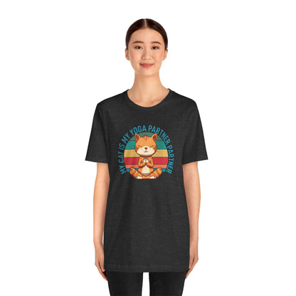 My Cat Is MY Yoga Partner T-Shirt