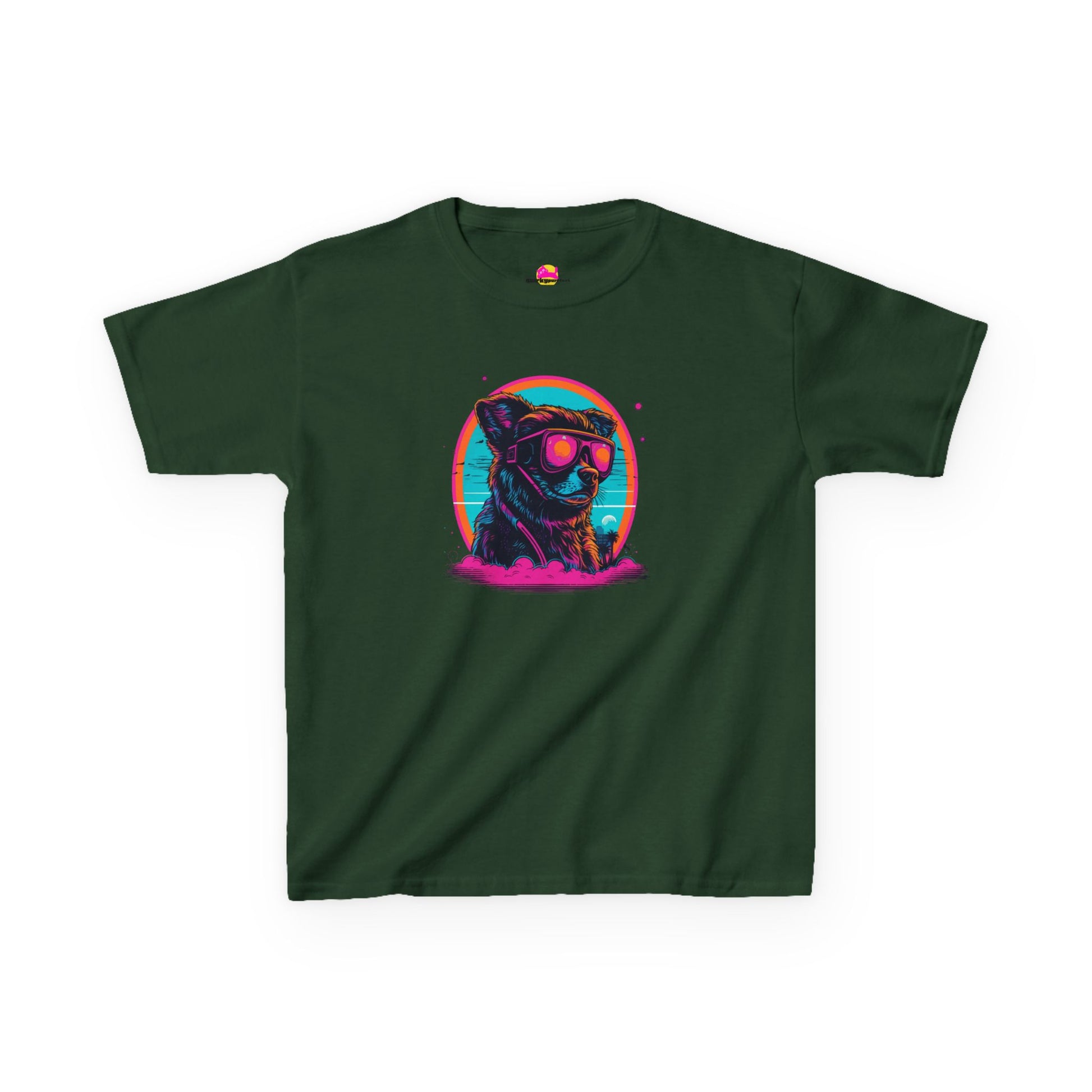 Morkie Metropolis Kids Tee alternate product view 6