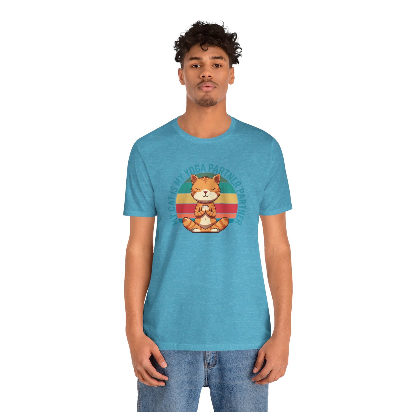 My Cat Is MY Yoga Partner T-Shirt