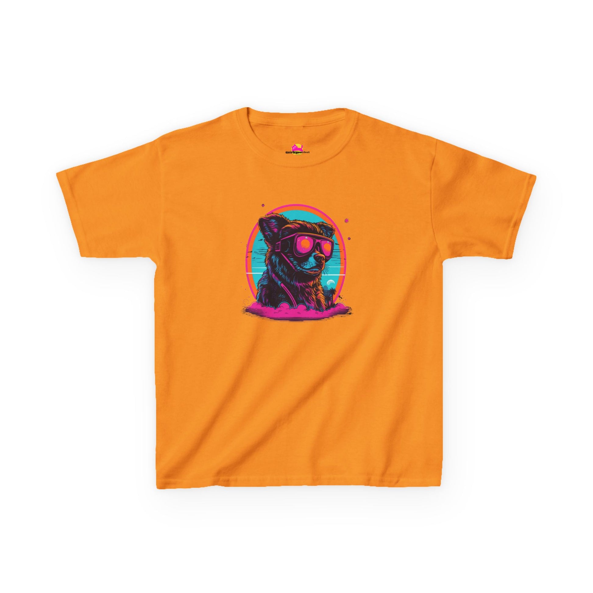Morkie Metropolis Kids Tee alternate product view 4