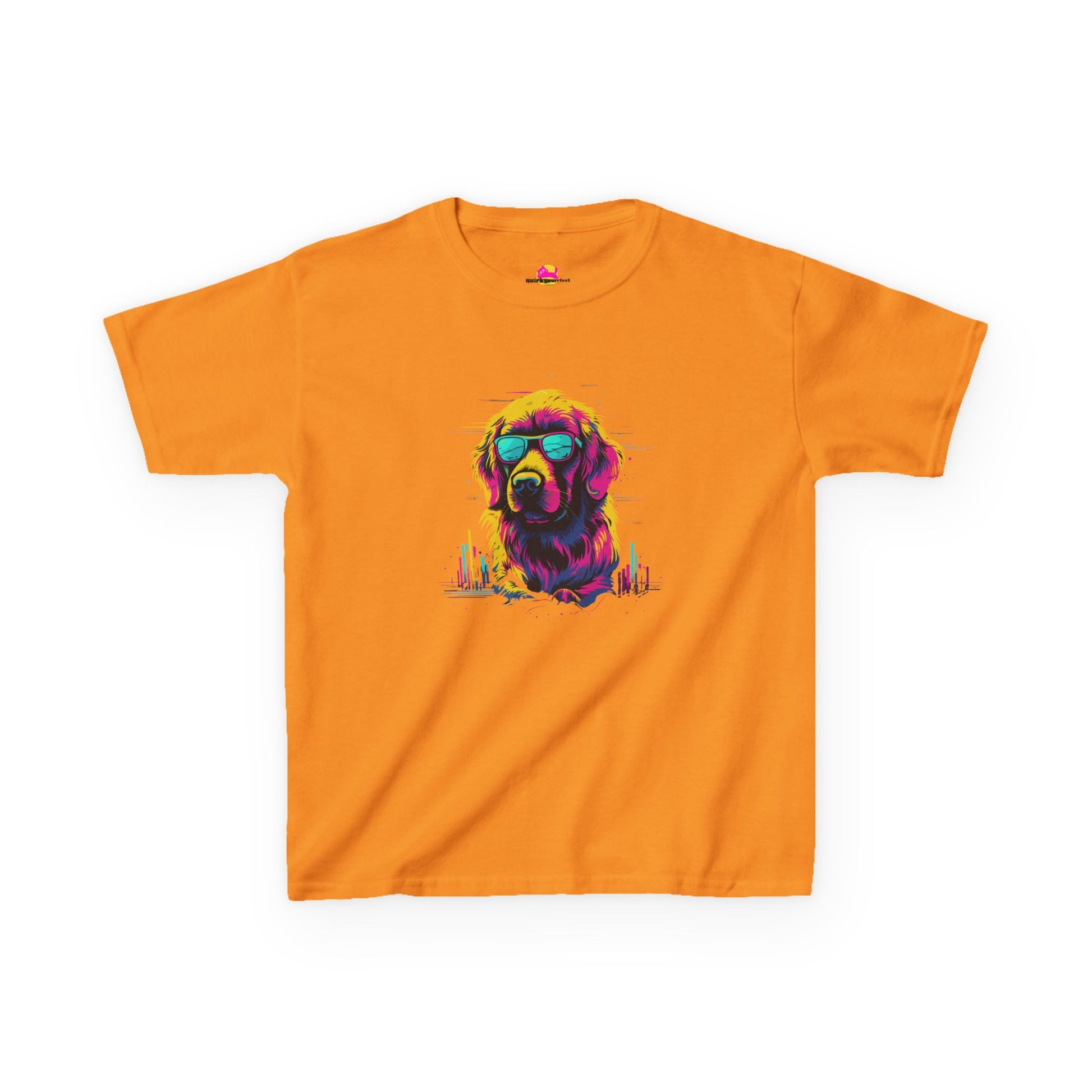 Cosmic Canine Cool Shades and Skylines T-Shirt alternate product view 4