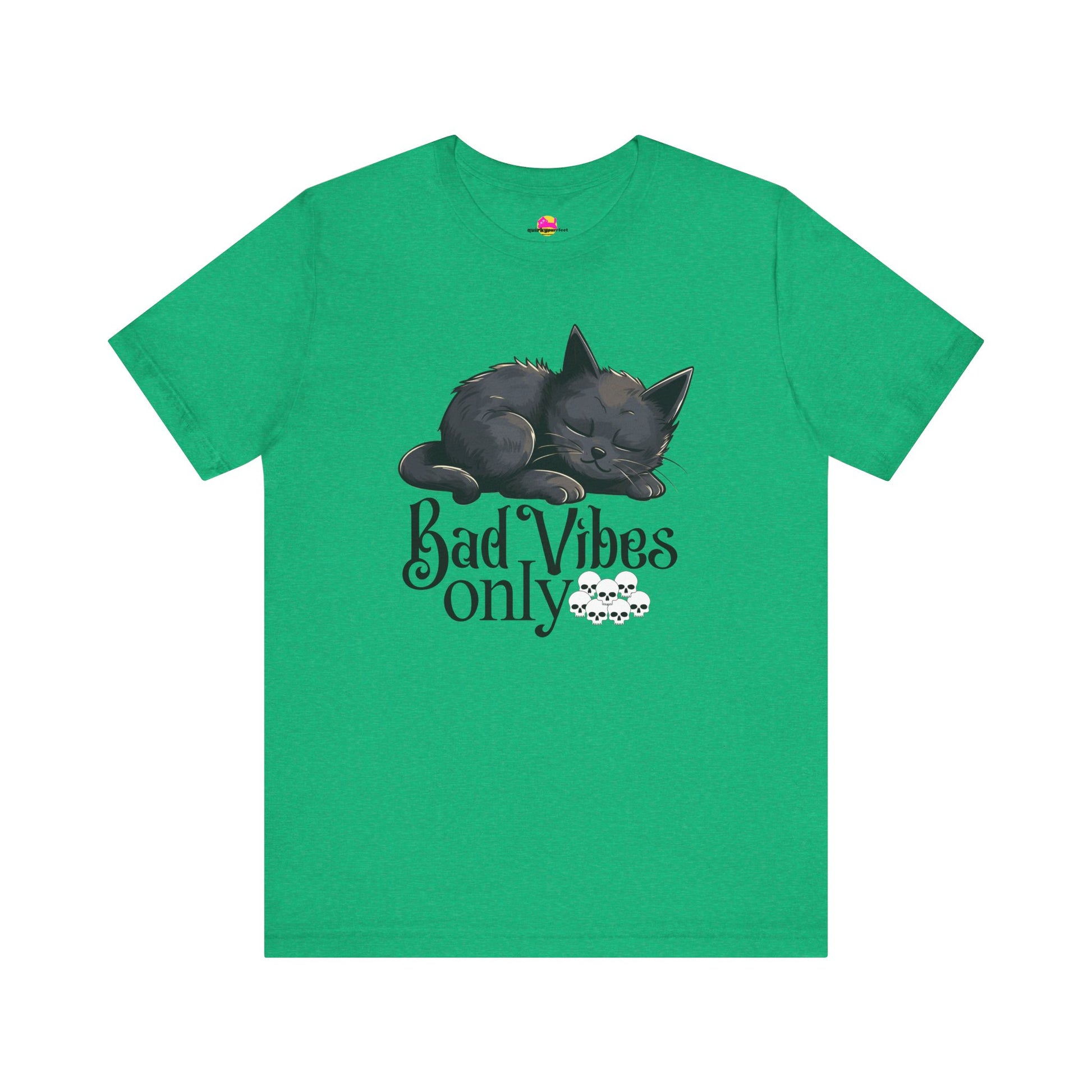 Bad Vibes Only T-Shirt alternate product view 7