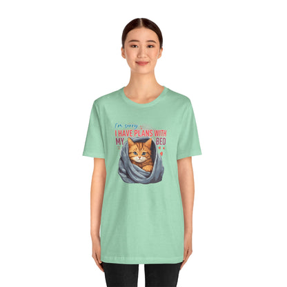 I Have Plans With My Bed T-Shirt