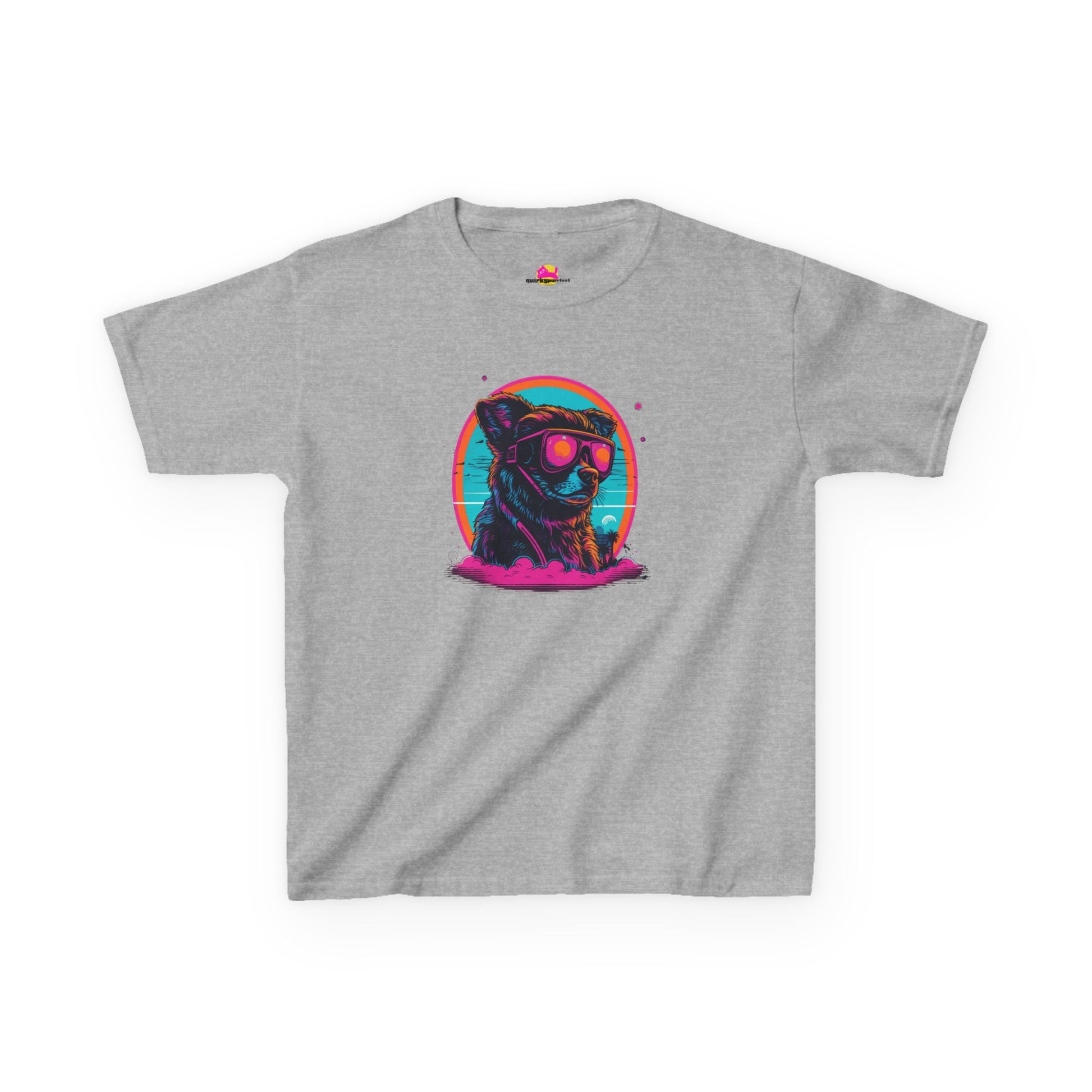 Morkie Metropolis Kids Tee alternate product view 3