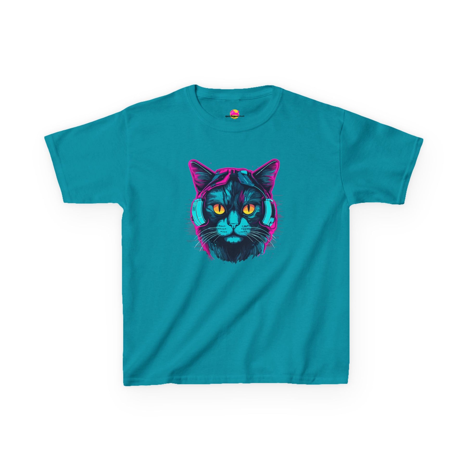 Cosmic Grooves Purrfect Beats in the Feline Universe T-Shirt alternate product view 8