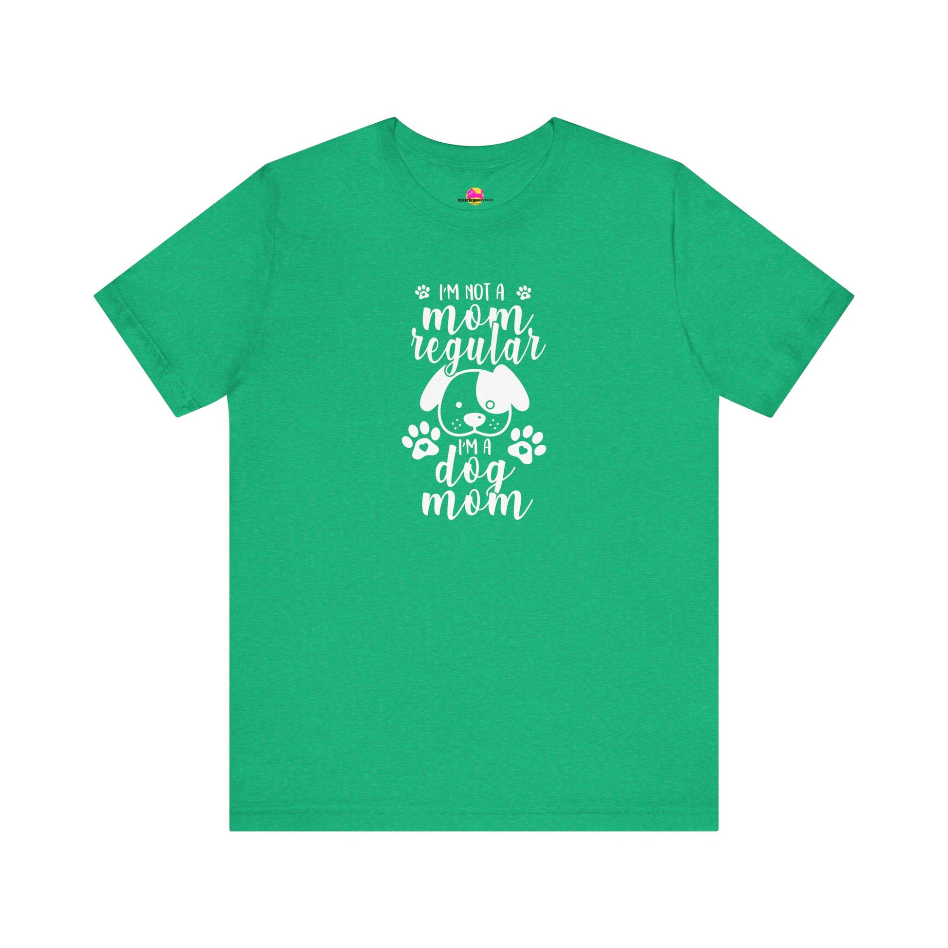 I'm Not A Regular Mom I'm A Dog Mom T-Shirt alternate product view 7