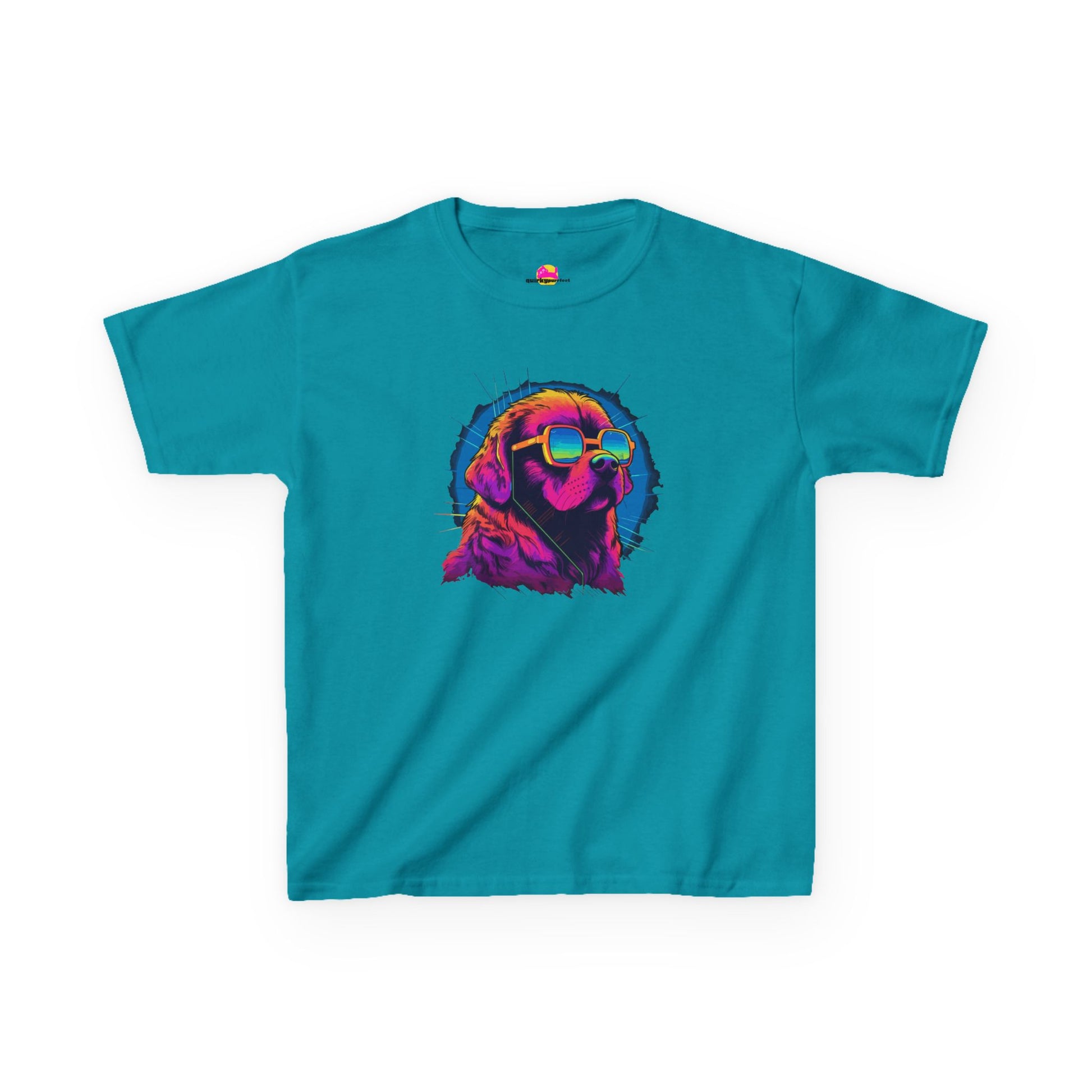 Stellar Rescuer St. Bernard in Cosmic Frames T-Shirt alternate product view 8
