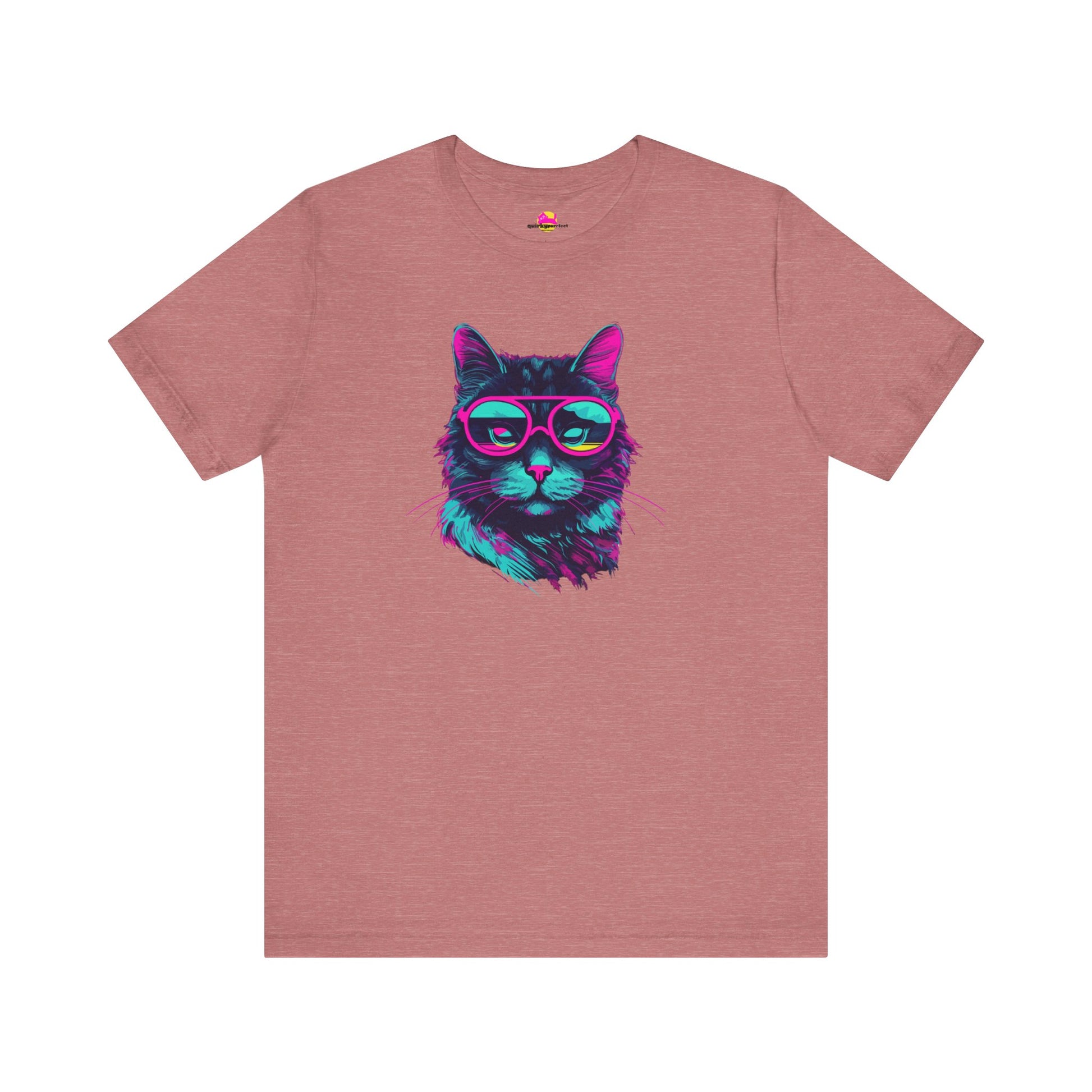 Cool Cat Vision Stylish Shades for Feline Finesse T-Shirt alternate product view 1