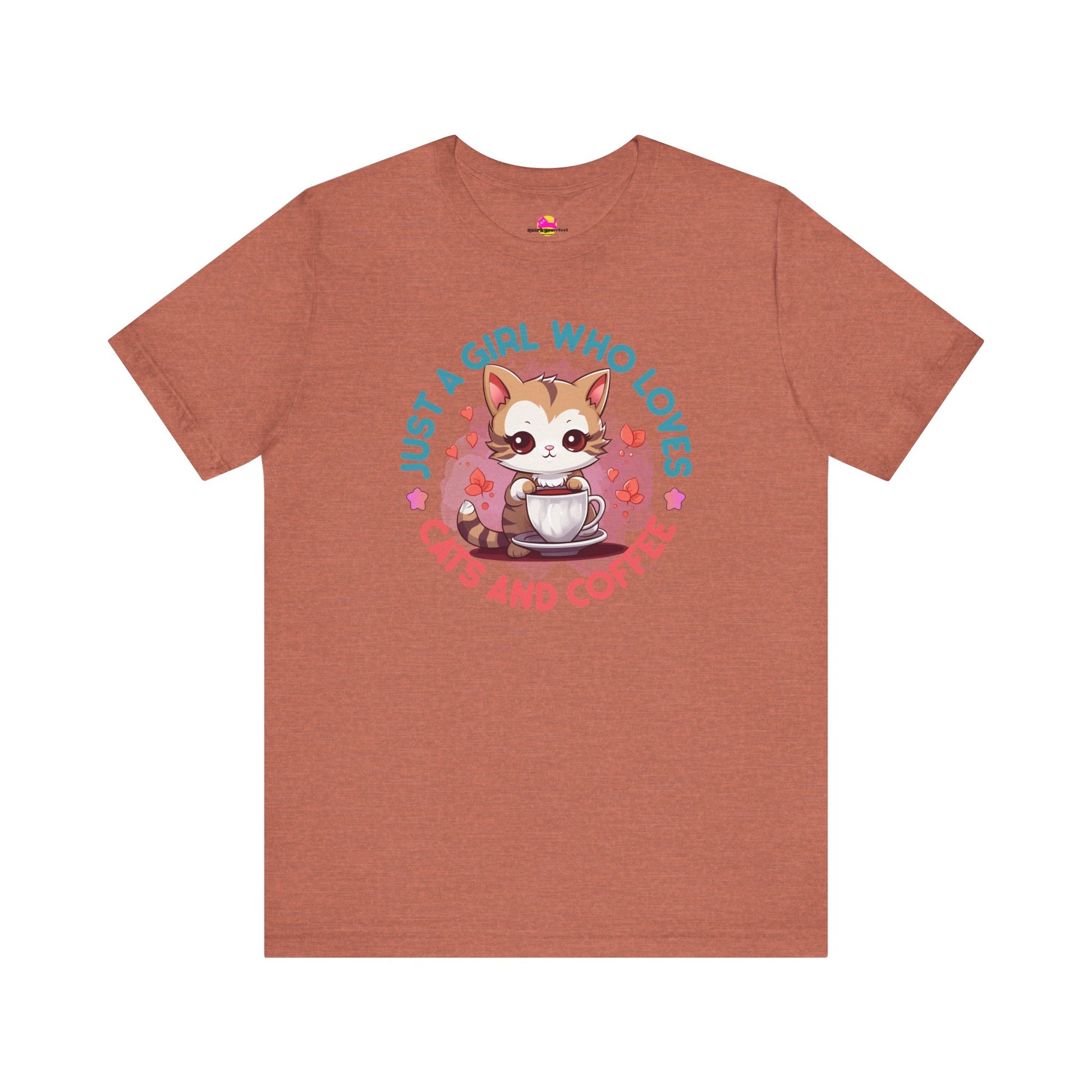 Cats And Coffee T-Shirt alternate product view 3