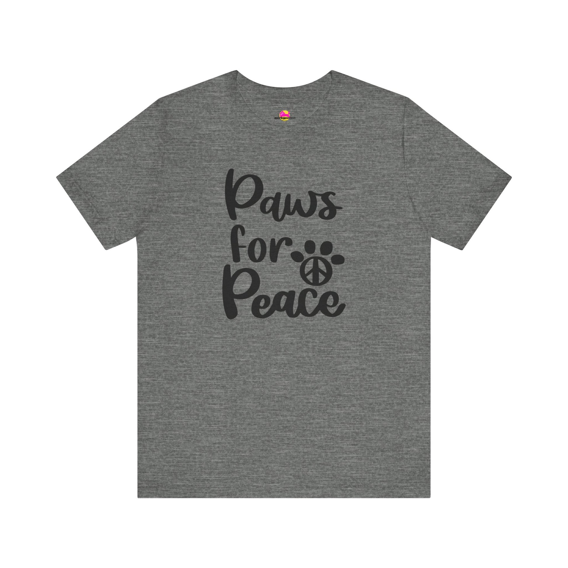 Paws For Peace T-Shirt alternate product view 3