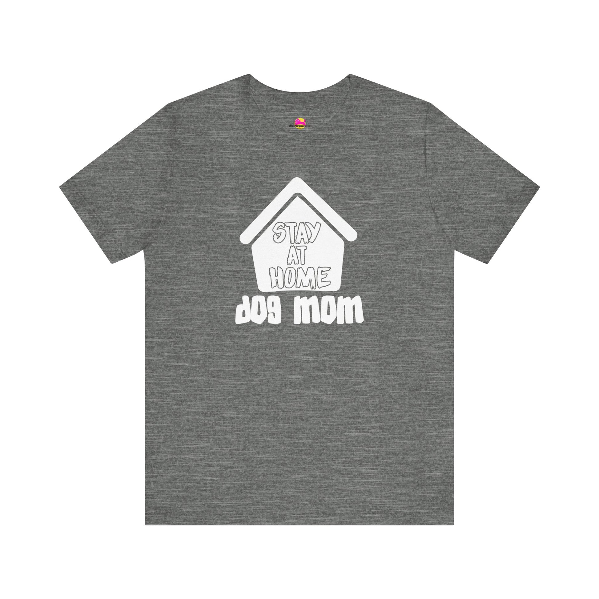 Stay At Home Dog Mom T-Shirt alternate product view 2