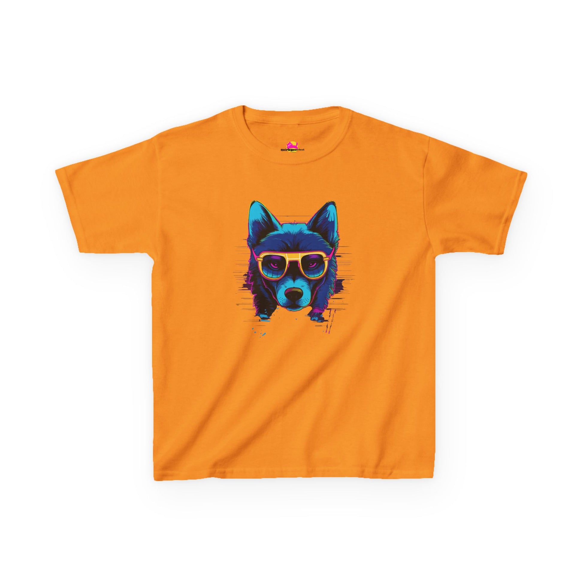 Cosmic Steel Wolf Kids Tee alternate product view 4