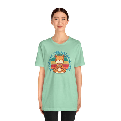 My Cat Is MY Yoga Partner T-Shirt