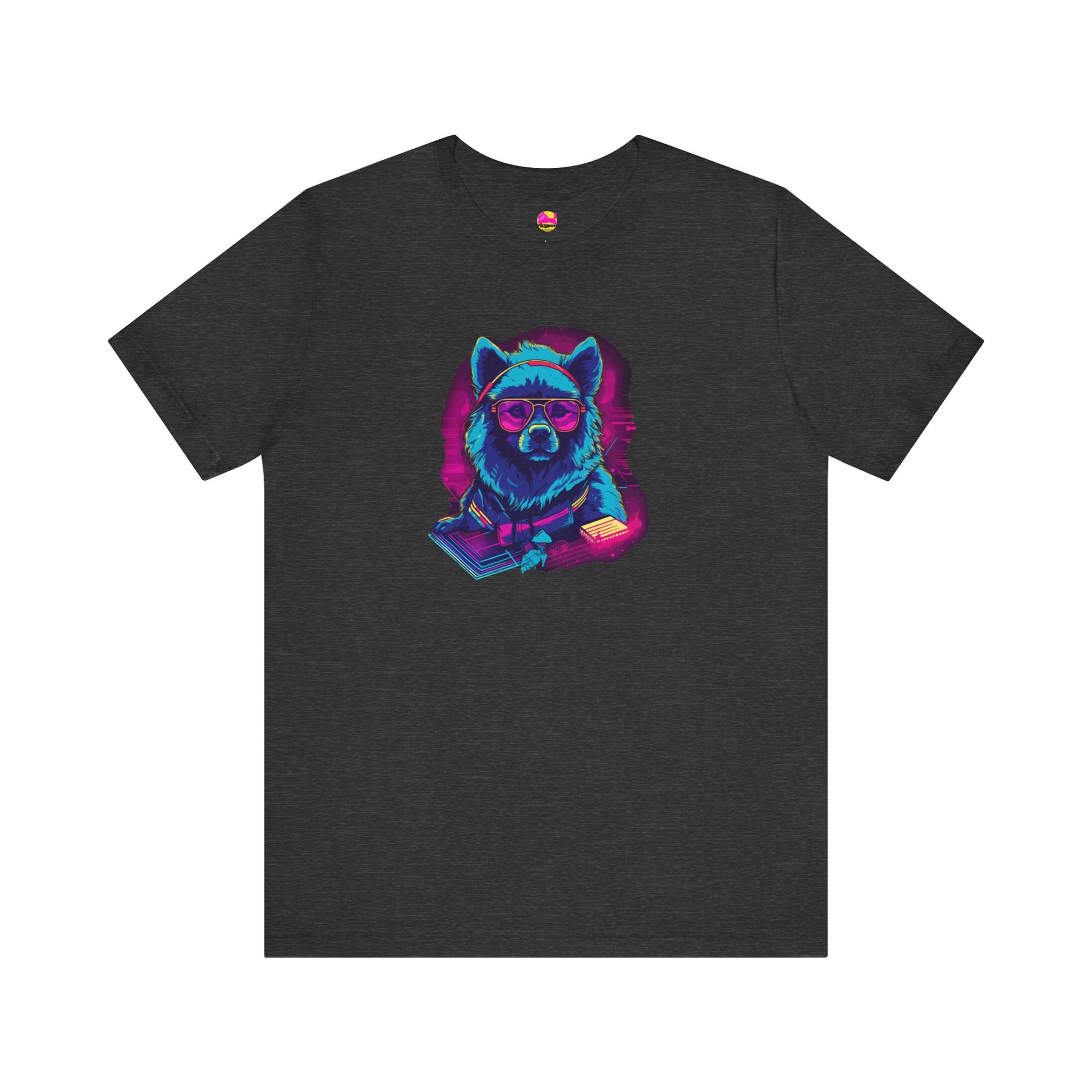 Paws and Playwaves Stylish Canine Radio Chic T-shirt alternate product view 9