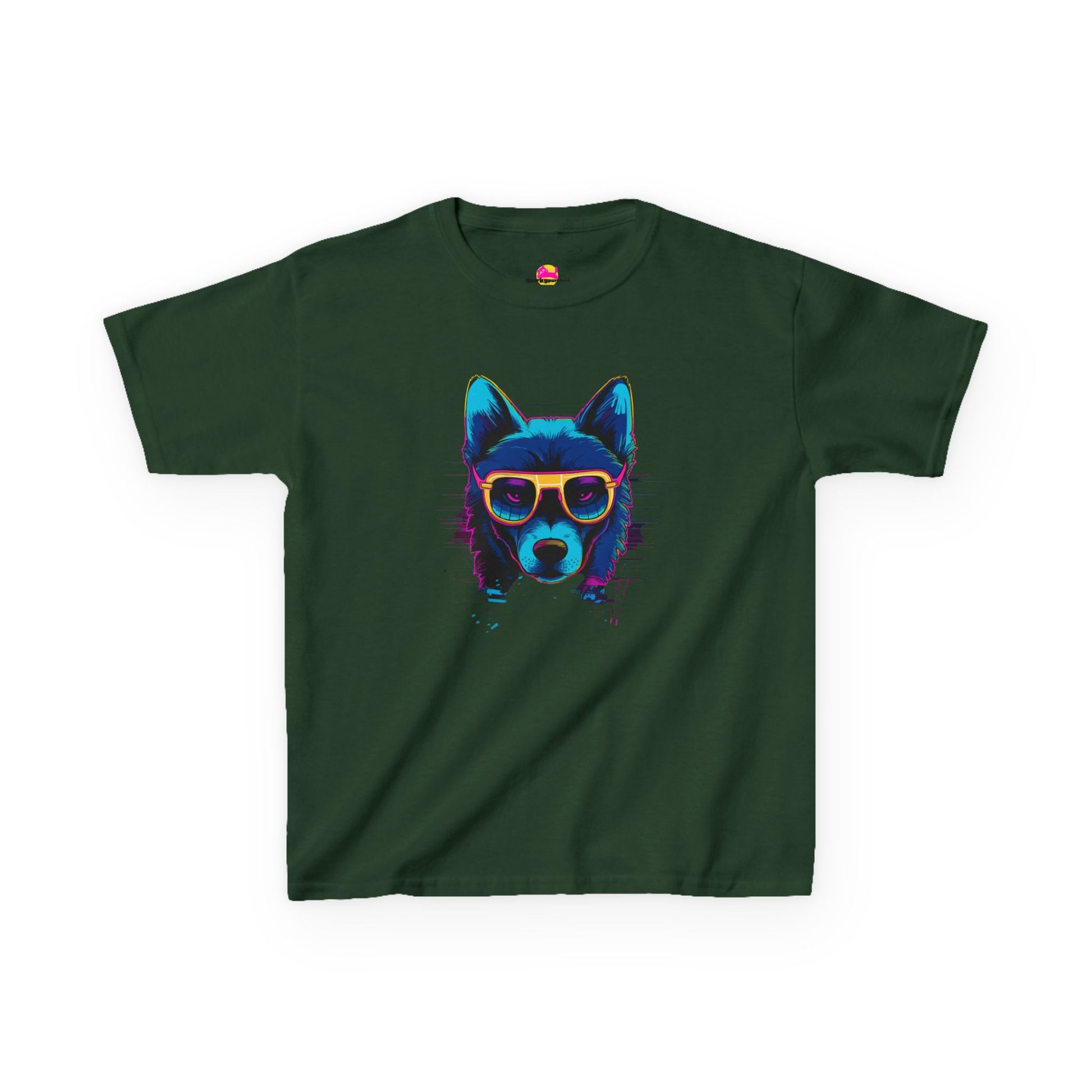 Cosmic Steel Wolf Kids Tee alternate product view 6