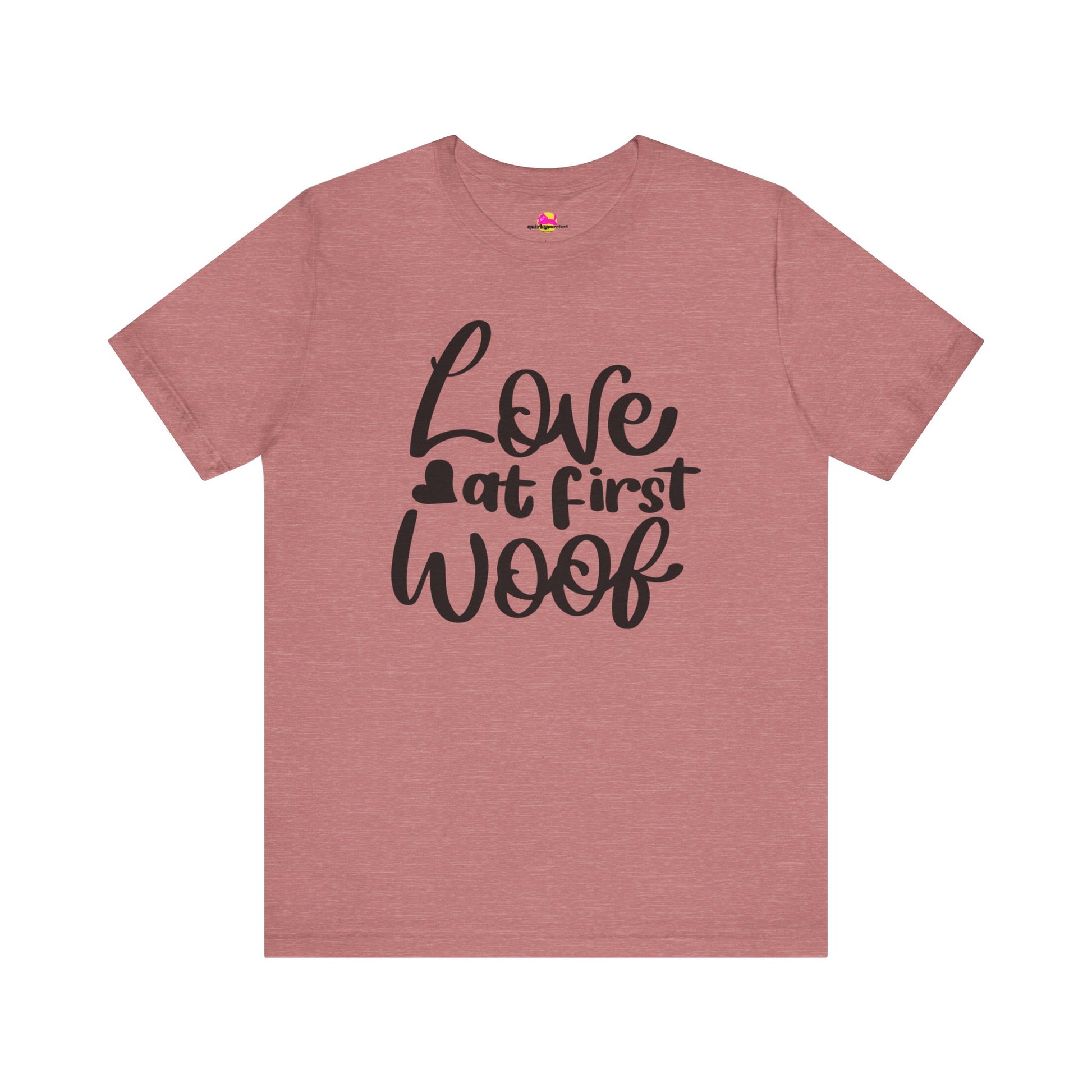 Love At First Woof T-Shirt alternate product view 2
