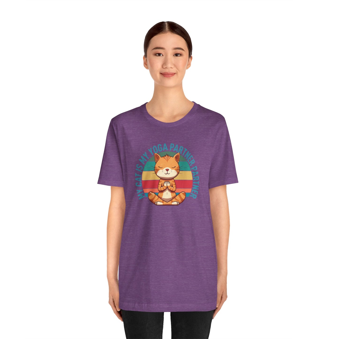 My Cat Is MY Yoga Partner T-Shirt