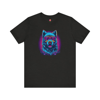 Wisdom in the Cosmos: Celestial Vision of the Cosmic Wolf T-Shirt