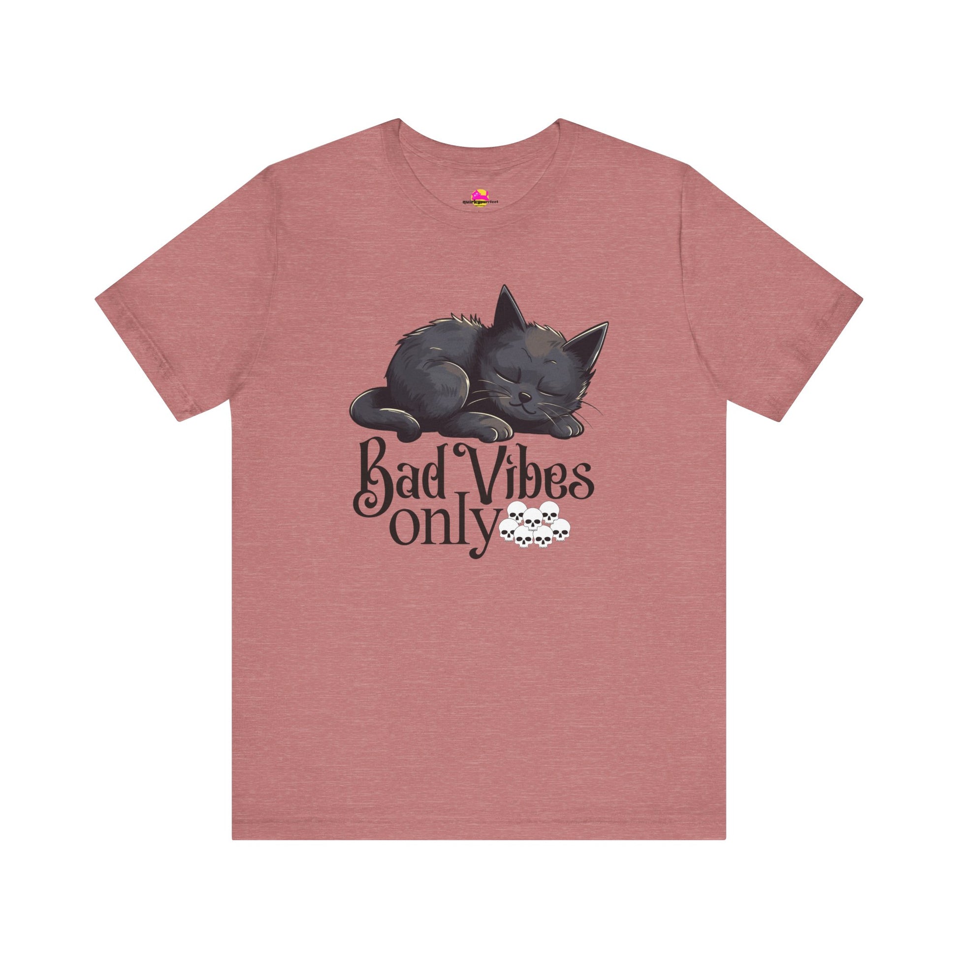 Bad Vibes Only T-Shirt alternate product view 1
