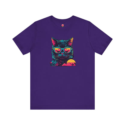 Feline Pharaoh: Shades of Cool in the Desert Sun T-Shirt