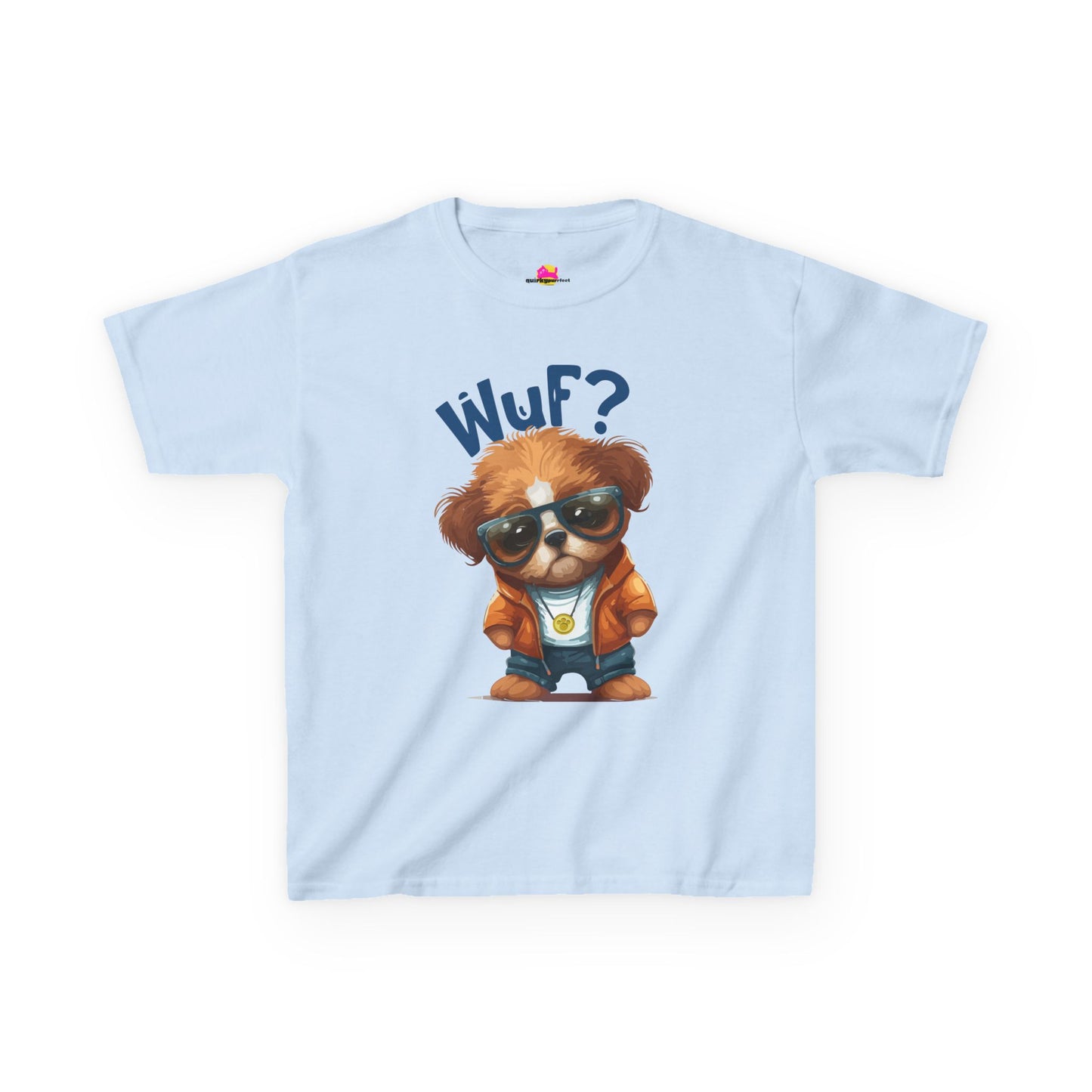 Kids Heavy Cotton™ Tee Wuf?