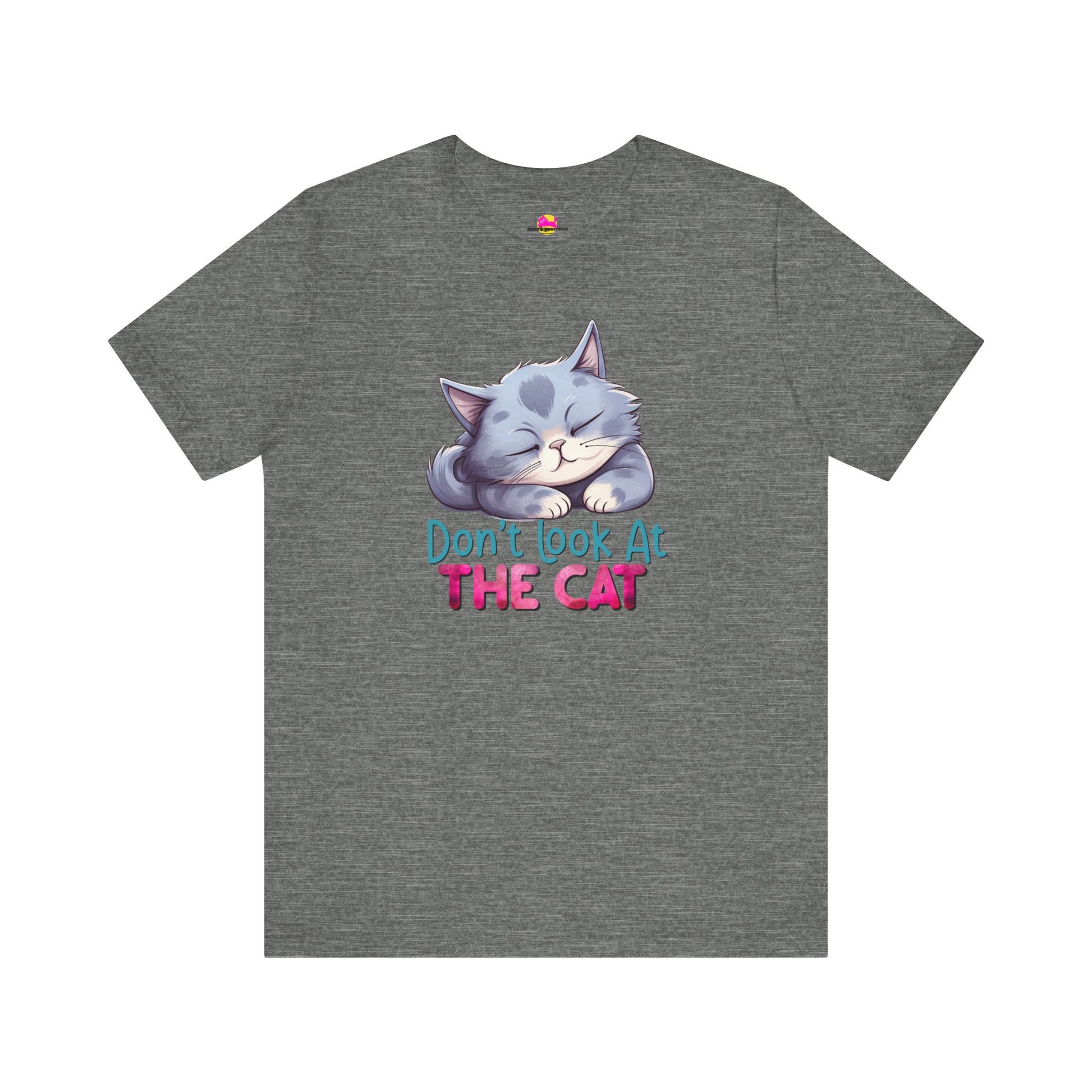 Don't Look At The Cat T-Shirt alternate product view 2
