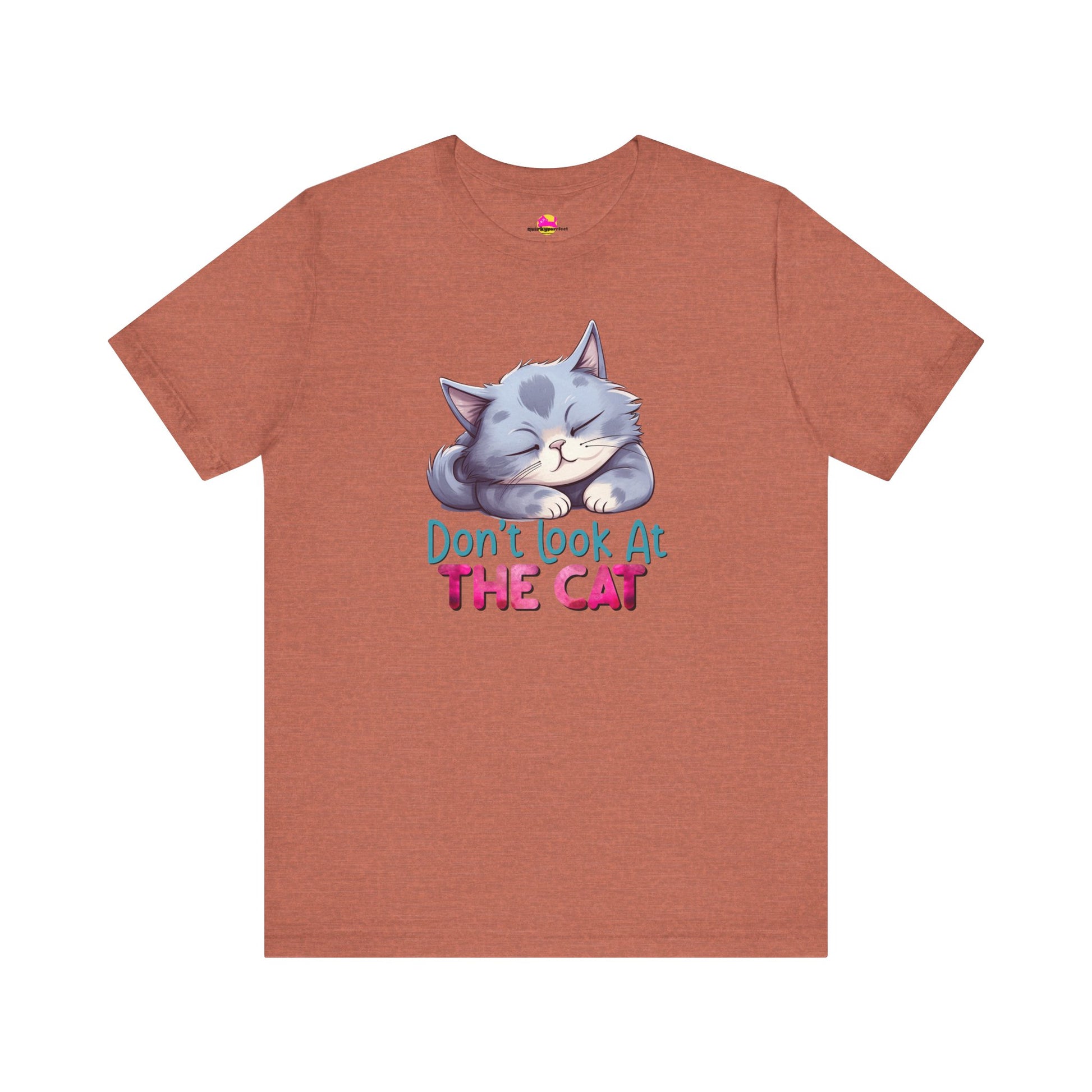 Don't Look At The Cat T-Shirt alternate product view 3