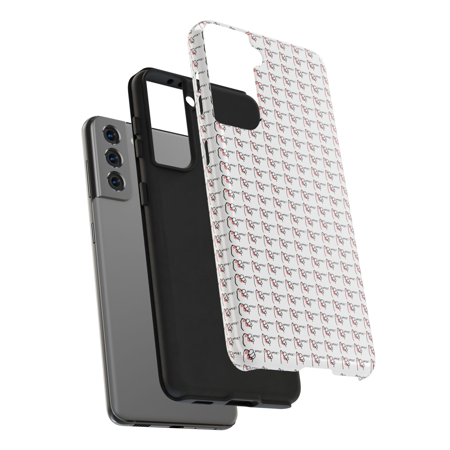 Cute Cats Paw Thumbs Up Nice! Tough Phone Cases