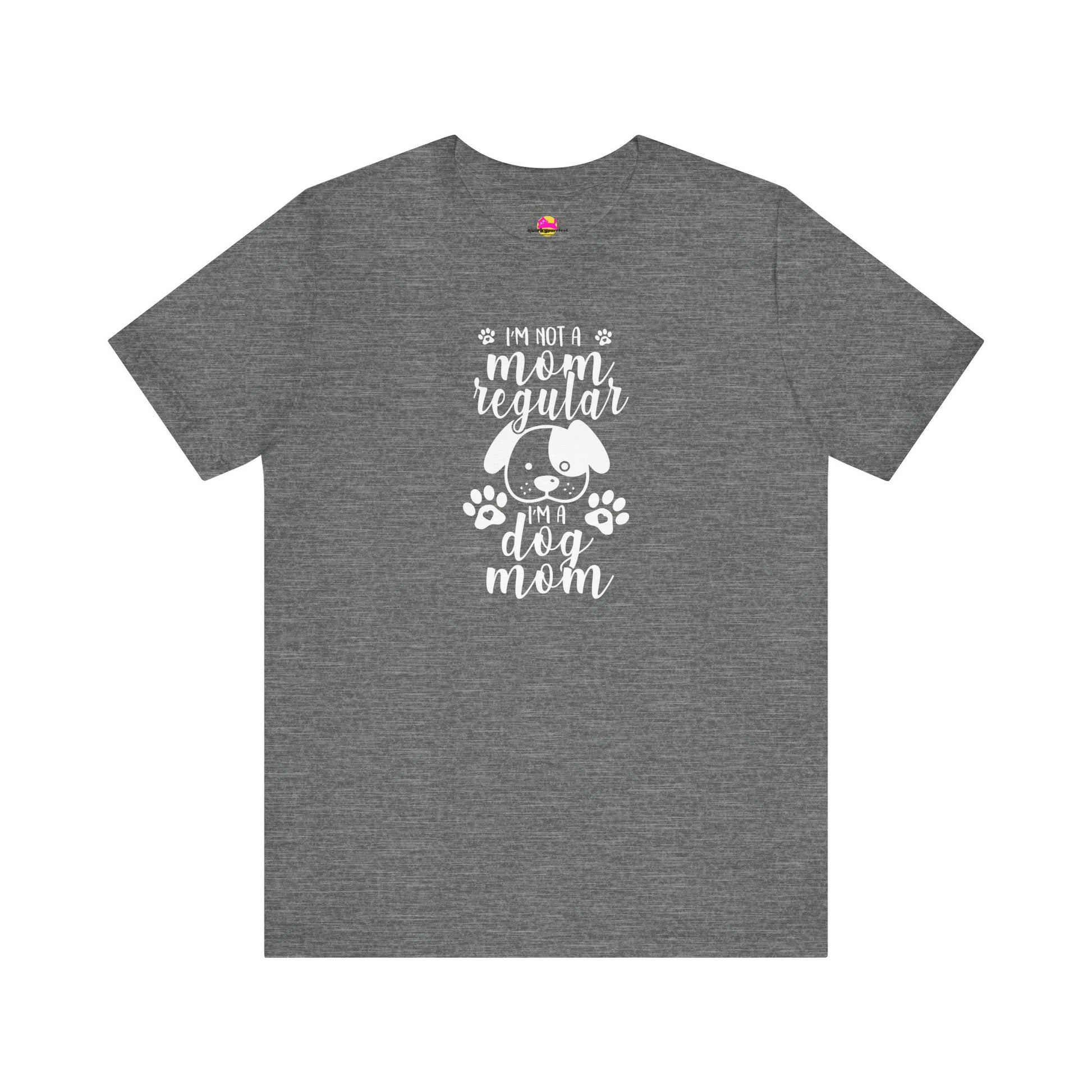 I'm Not A Regular Mom I'm A Dog Mom T-Shirt alternate product view 2