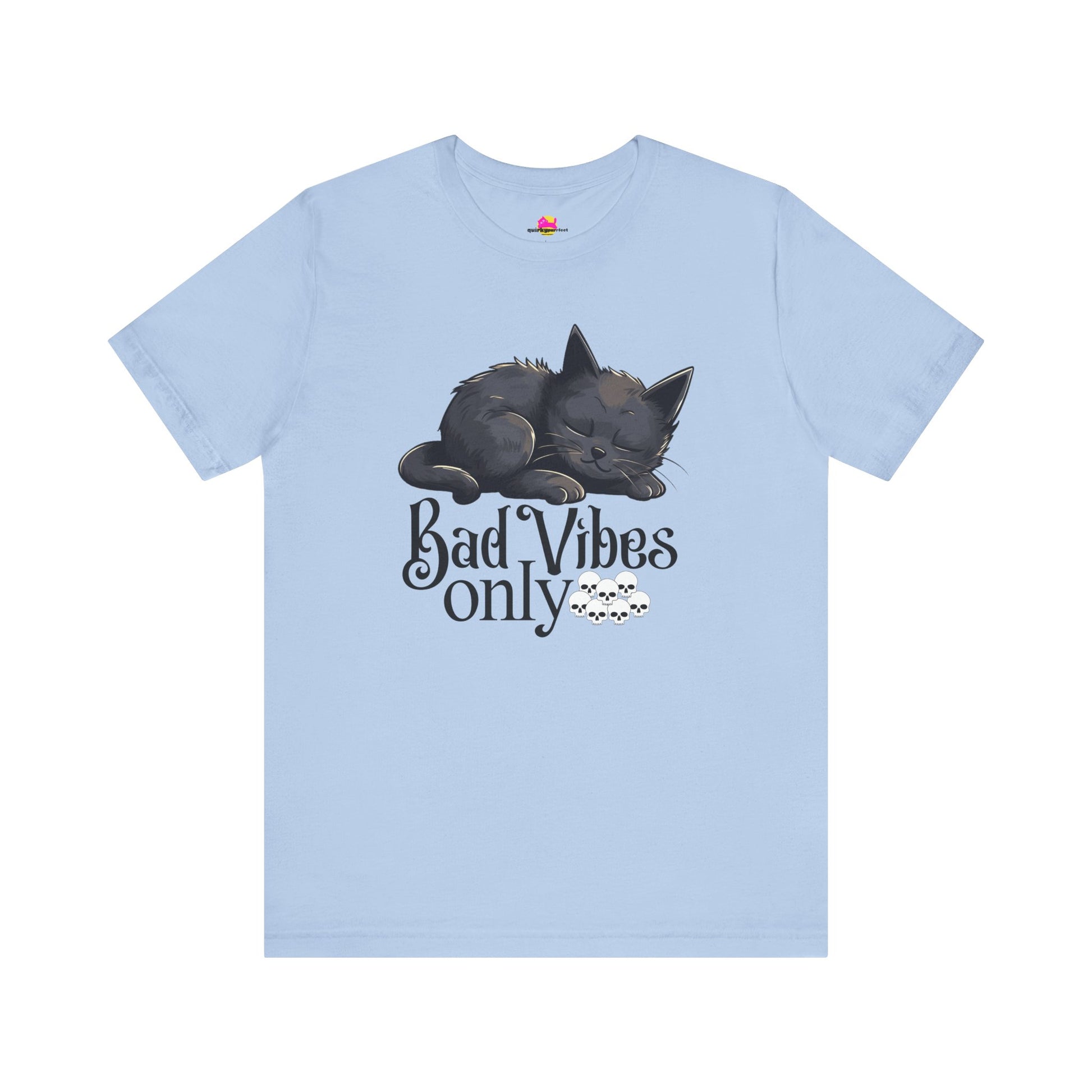 Bad Vibes Only T-Shirt alternate product view 8