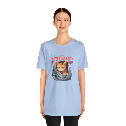 I Have Plans With My Bed T-Shirt